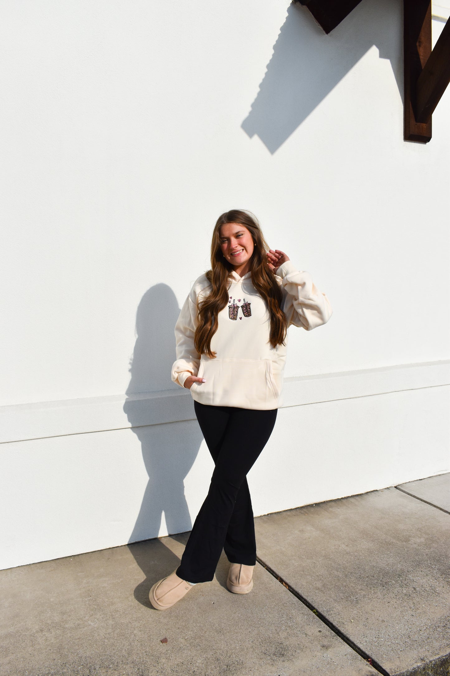 Happy Camp3r Latte Love Hoodie