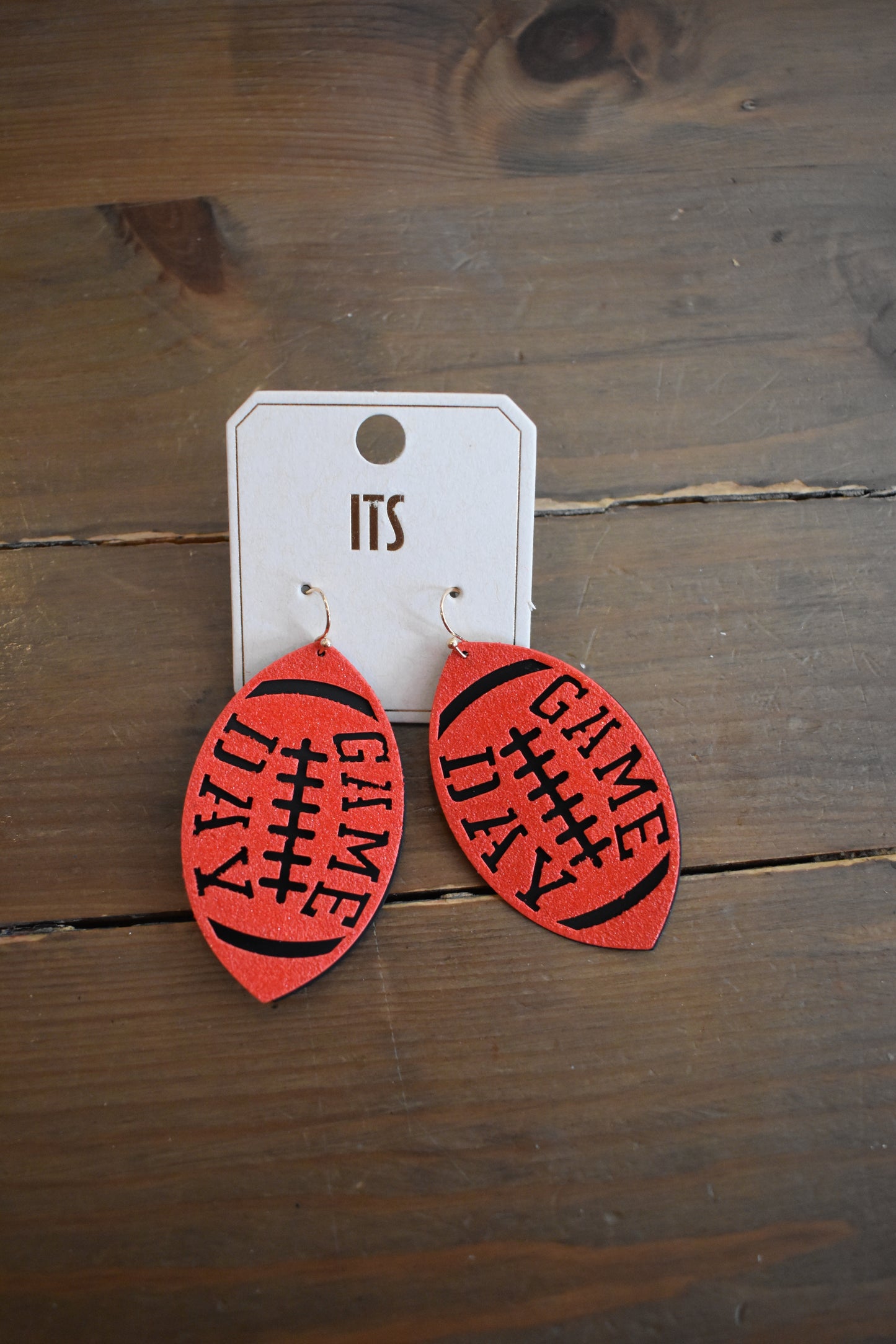 Game Day Football Earrings