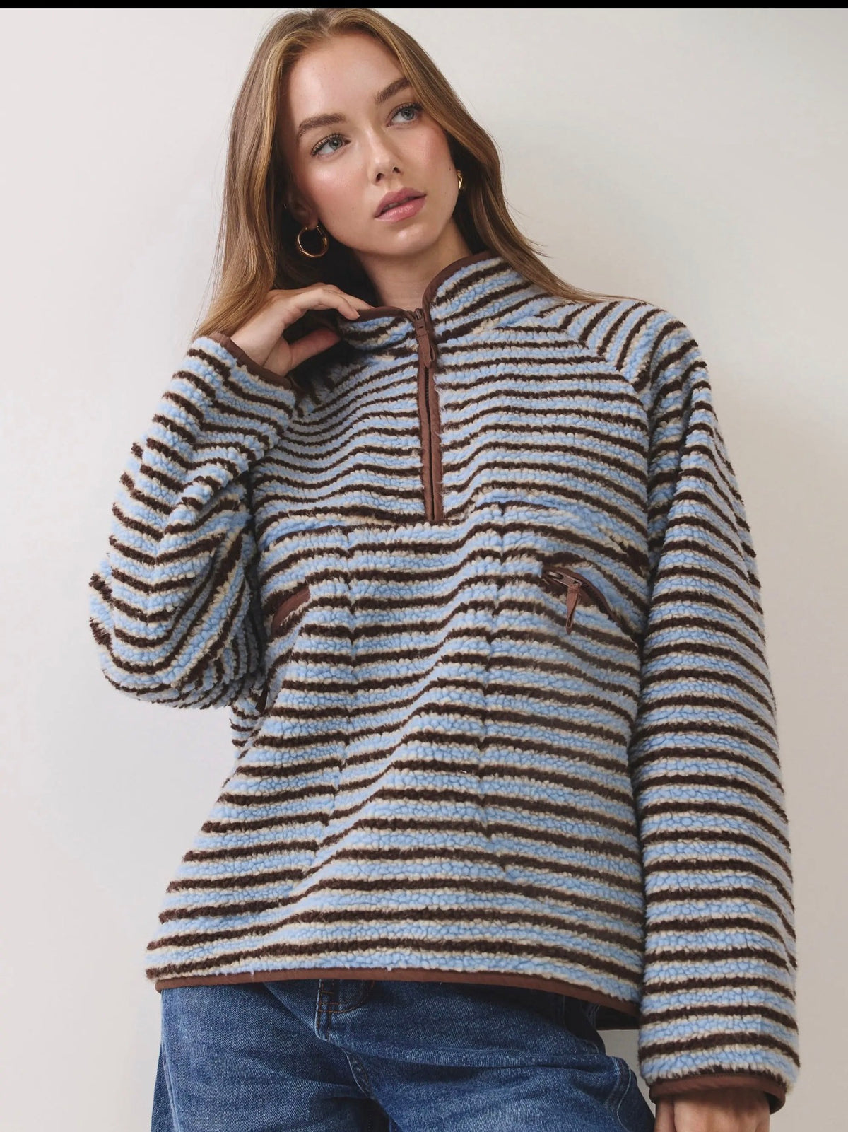 The Oakley Striped Pullover