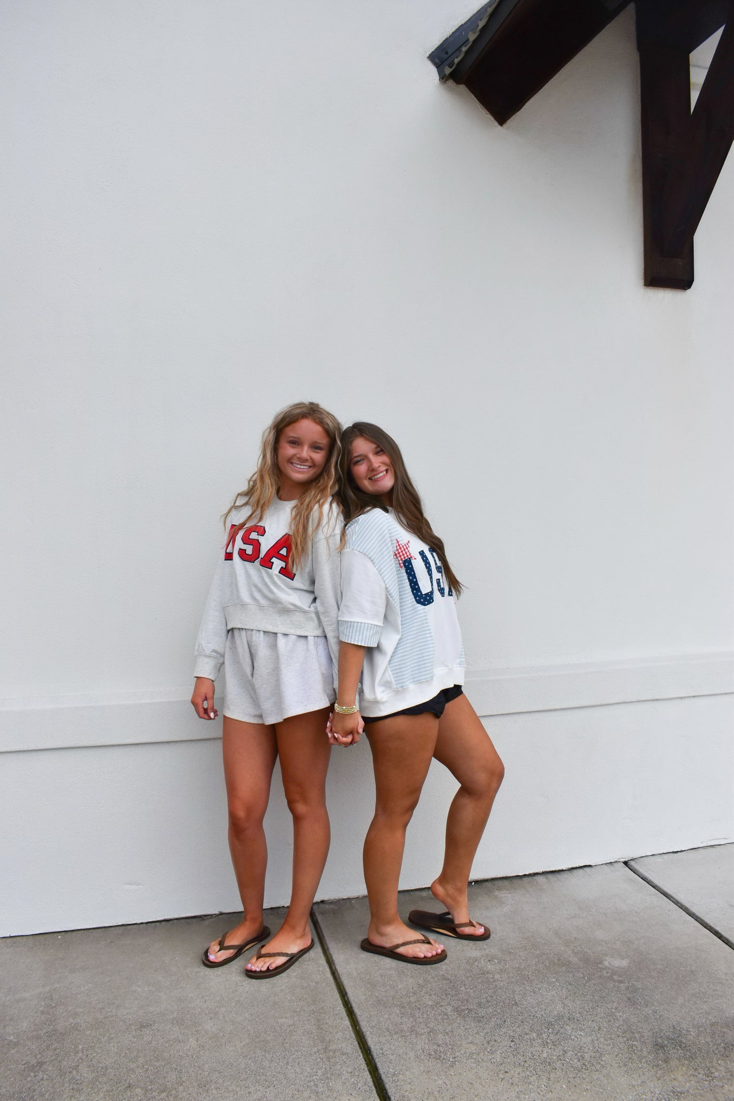 USA Cropped Sweatshirt