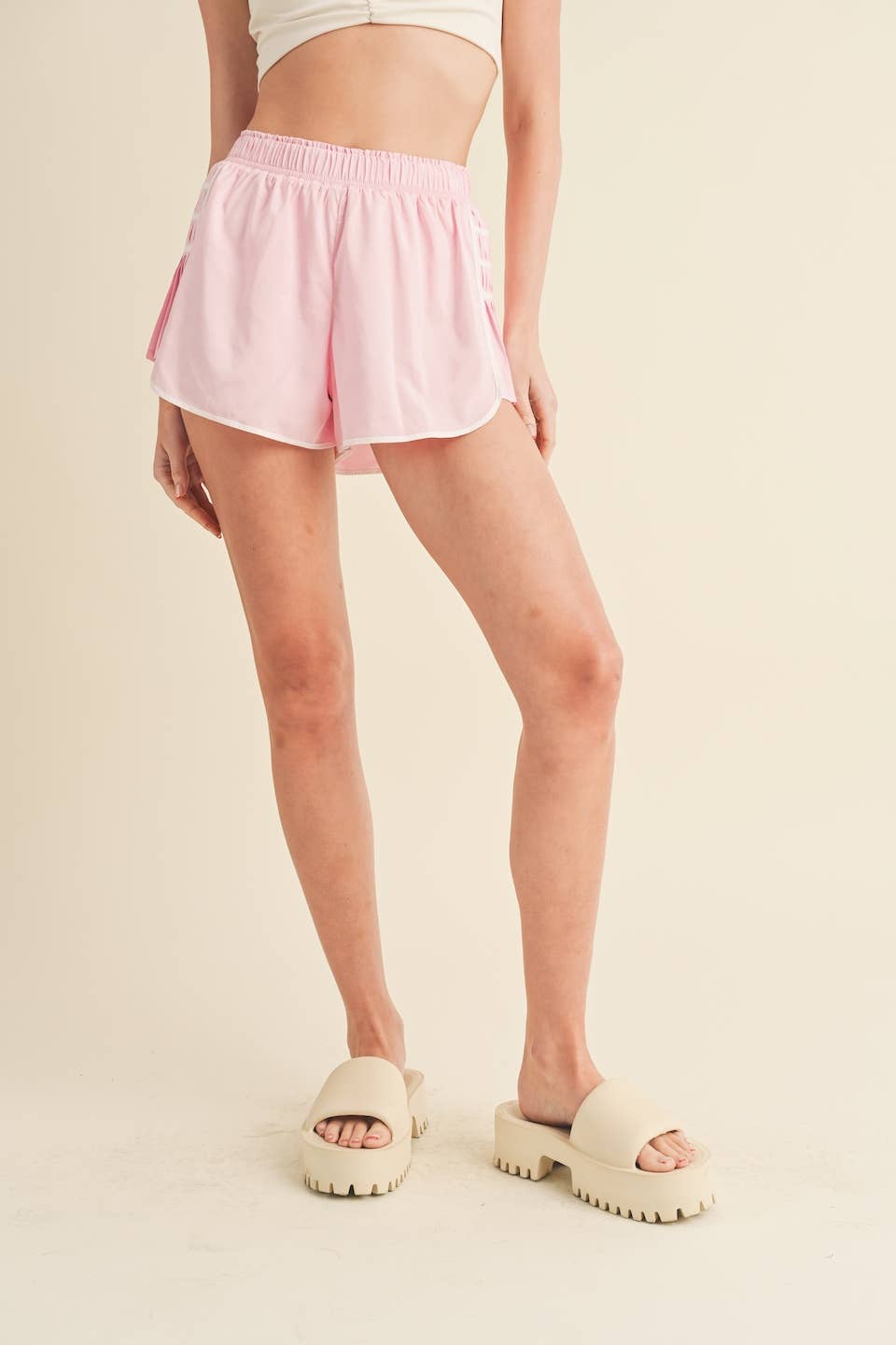 On Point Shorts: Pink