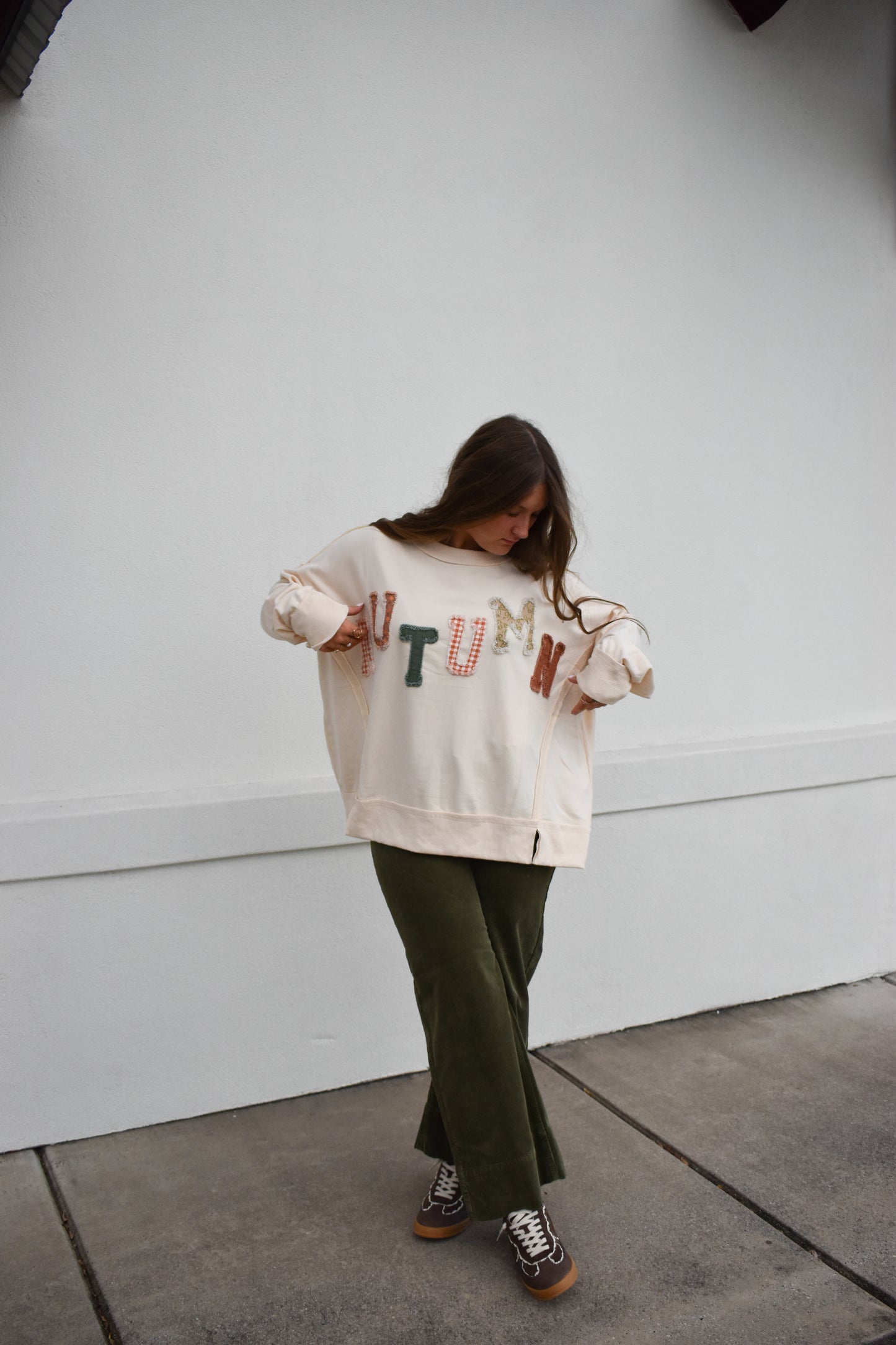 "Autumn" Printed Sweatshirt