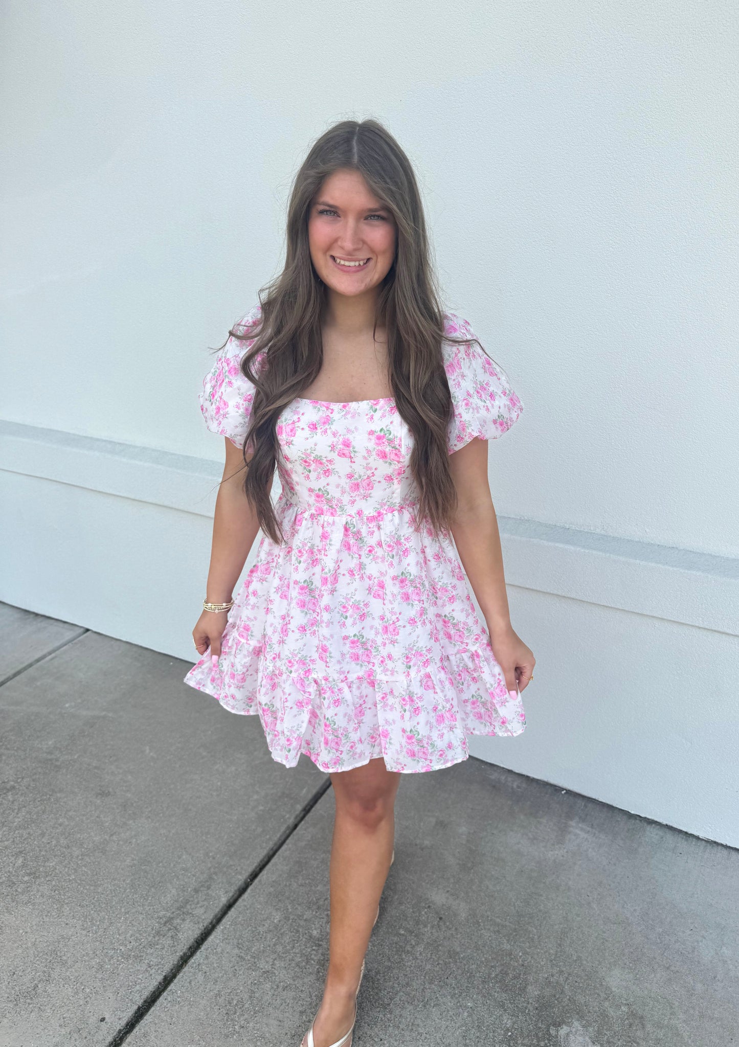 Jess Floral Mini Dress