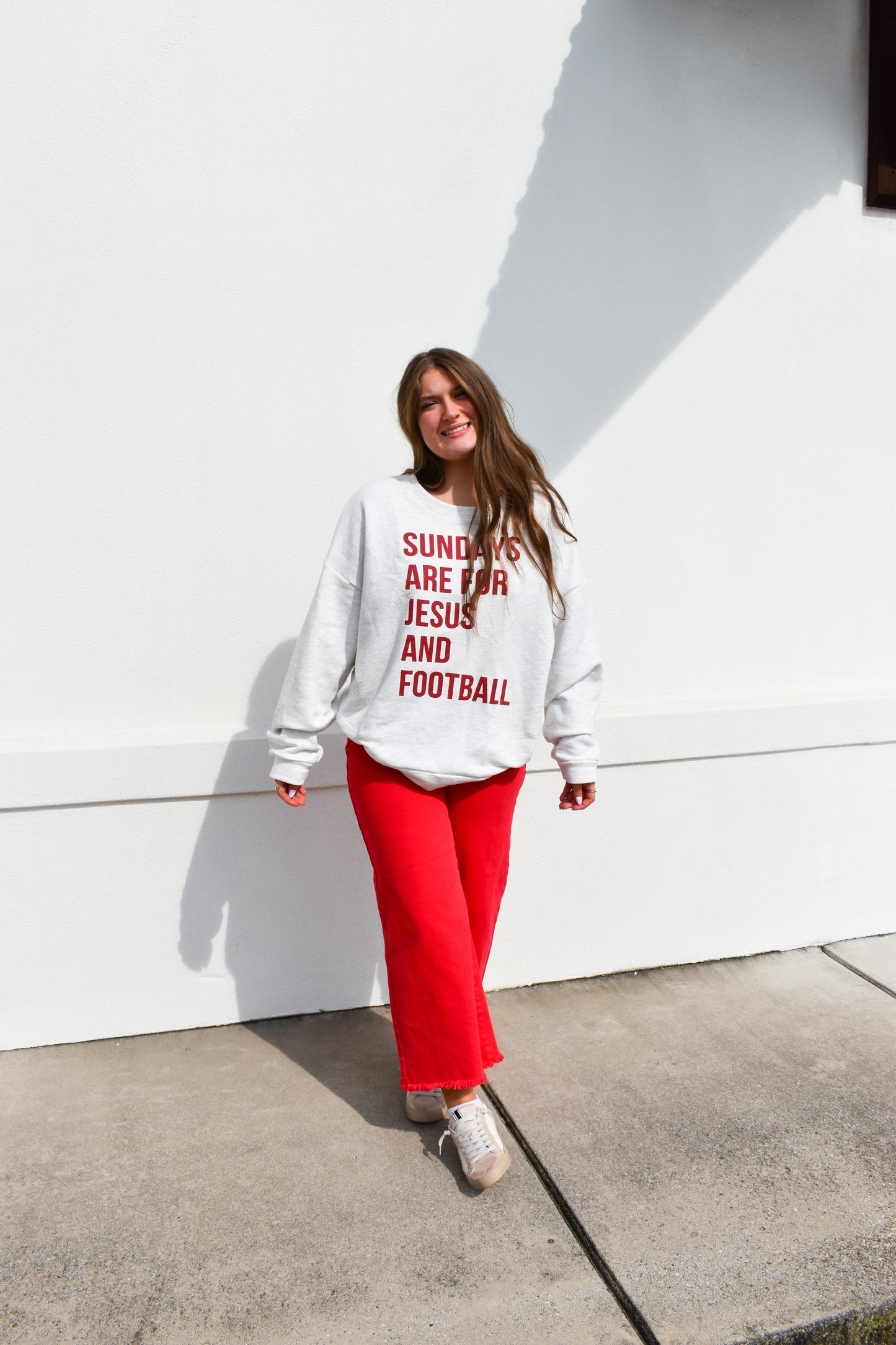 Sundays are for Jesus and Football Sweatshirt