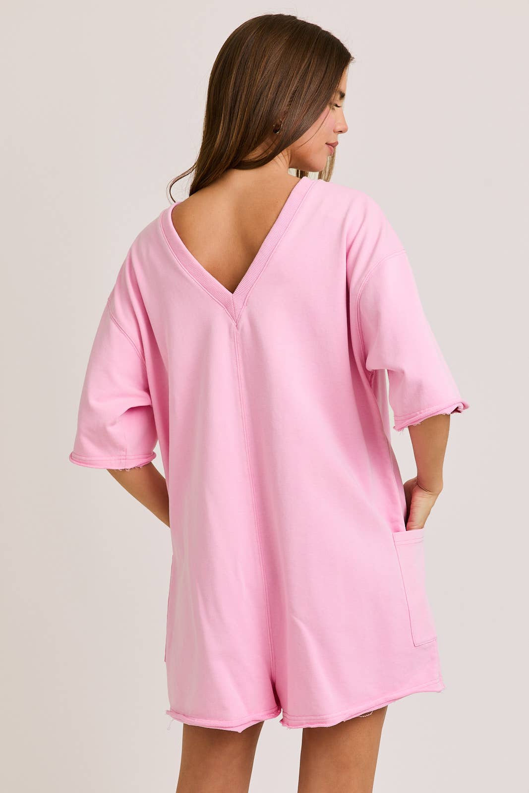 Kennedy Pink Romper