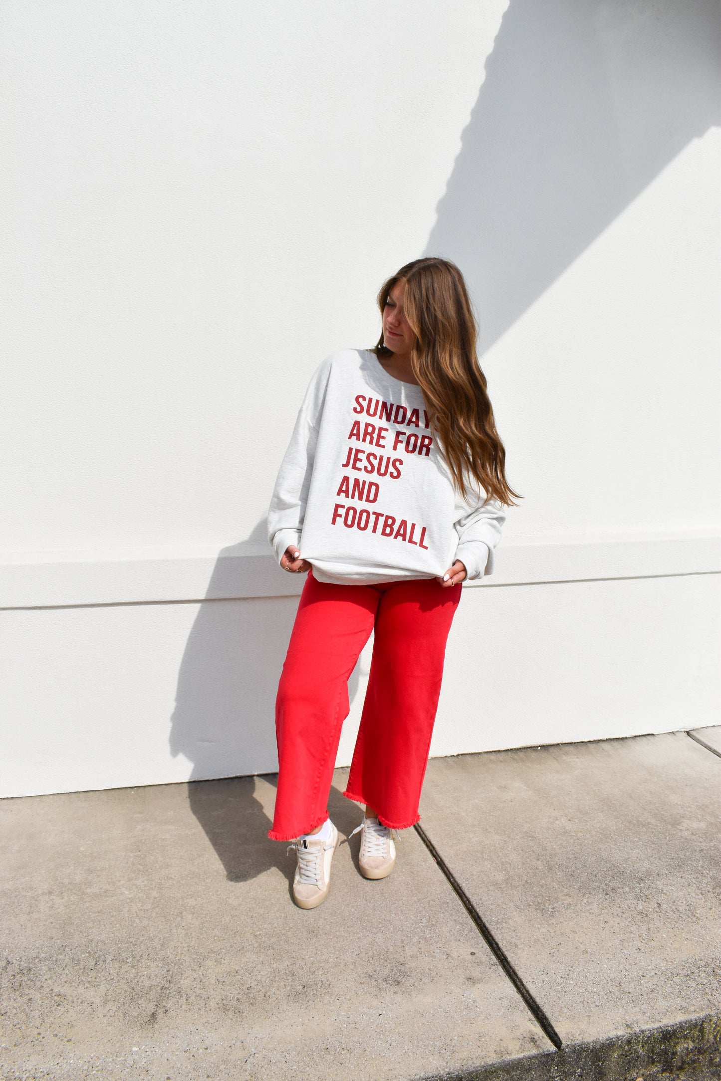 Sundays are for Jesus and Football Sweatshirt