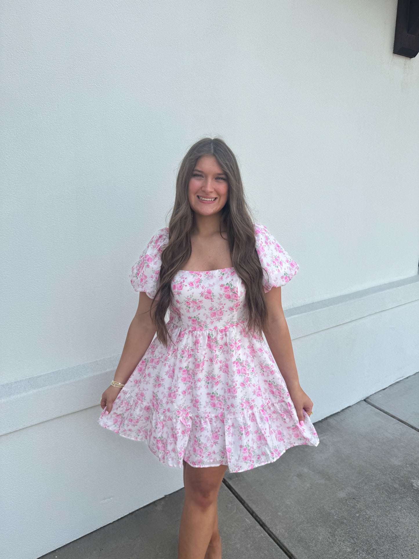 Jess Floral Mini Dress