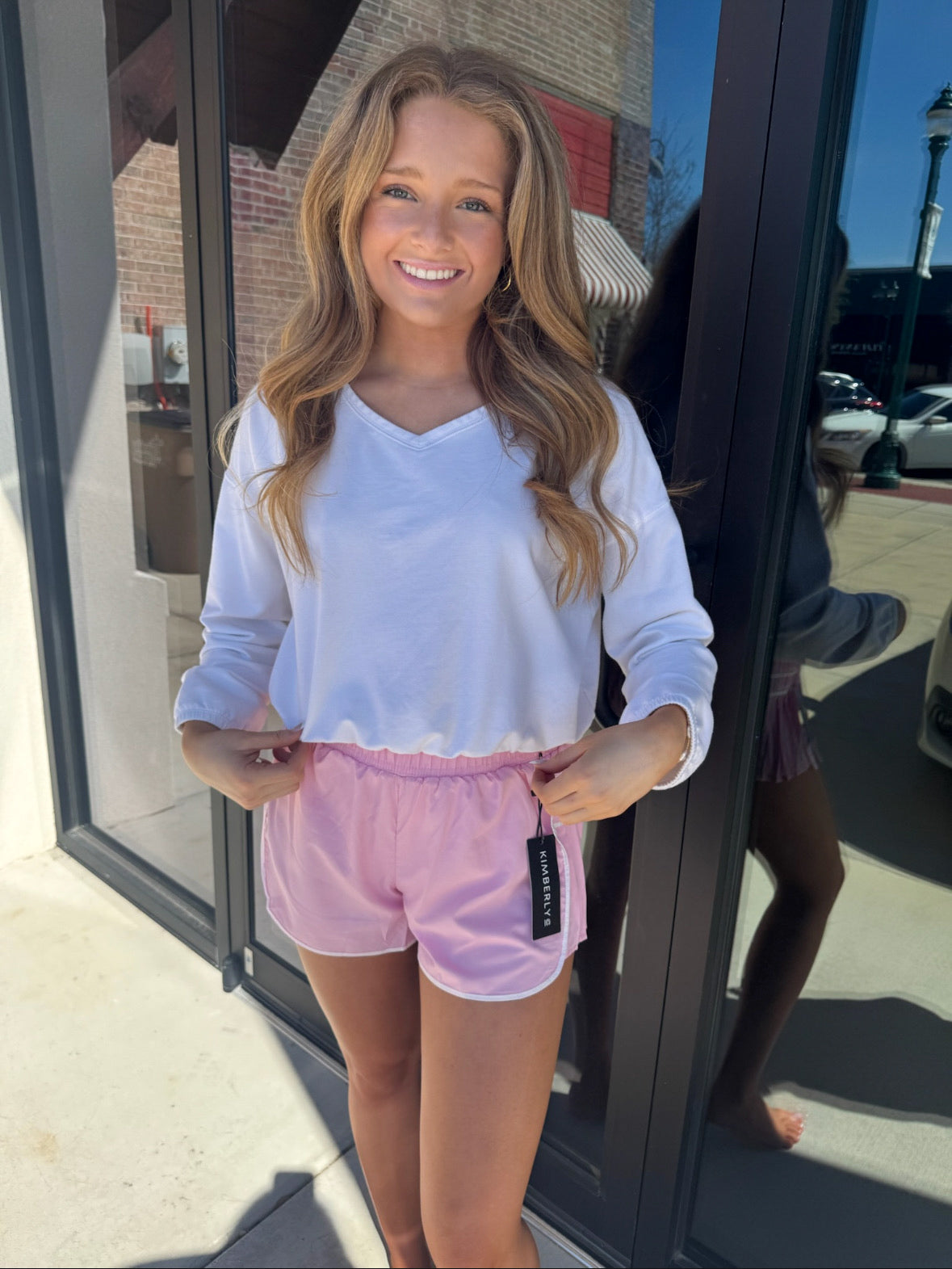 On Point Shorts: Pink