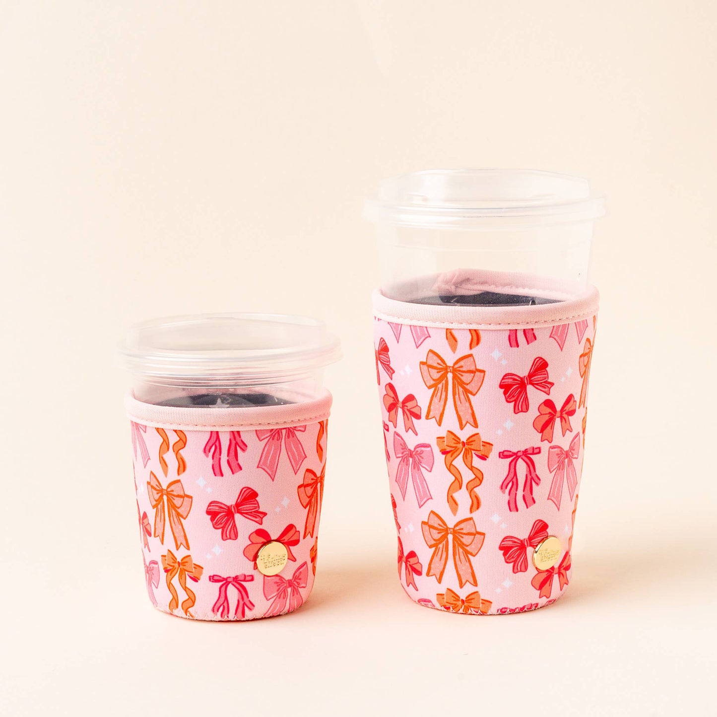 Sip Savvy Drink Sleeve: Blushing Bows Large