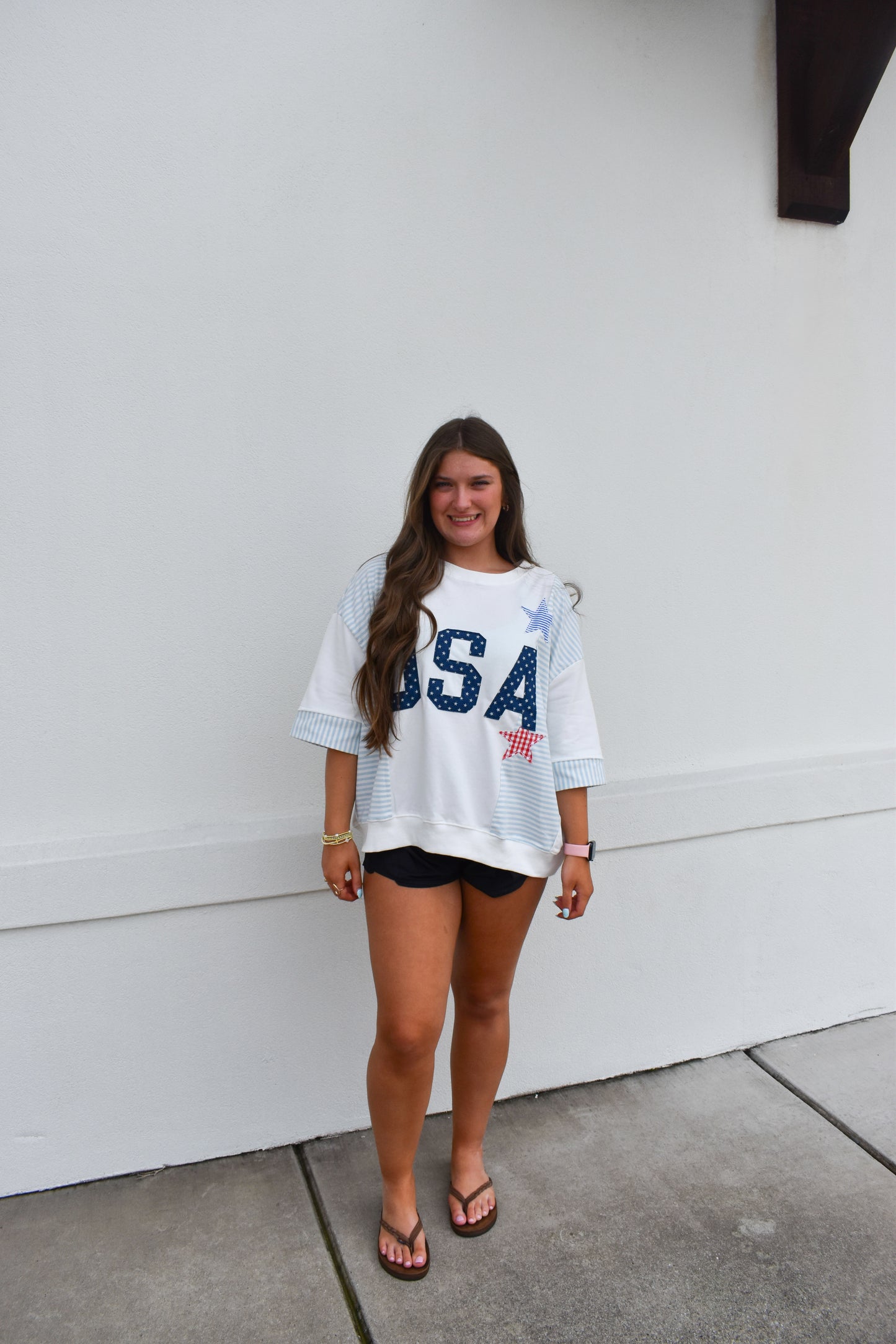 American Honey Patchwork Top