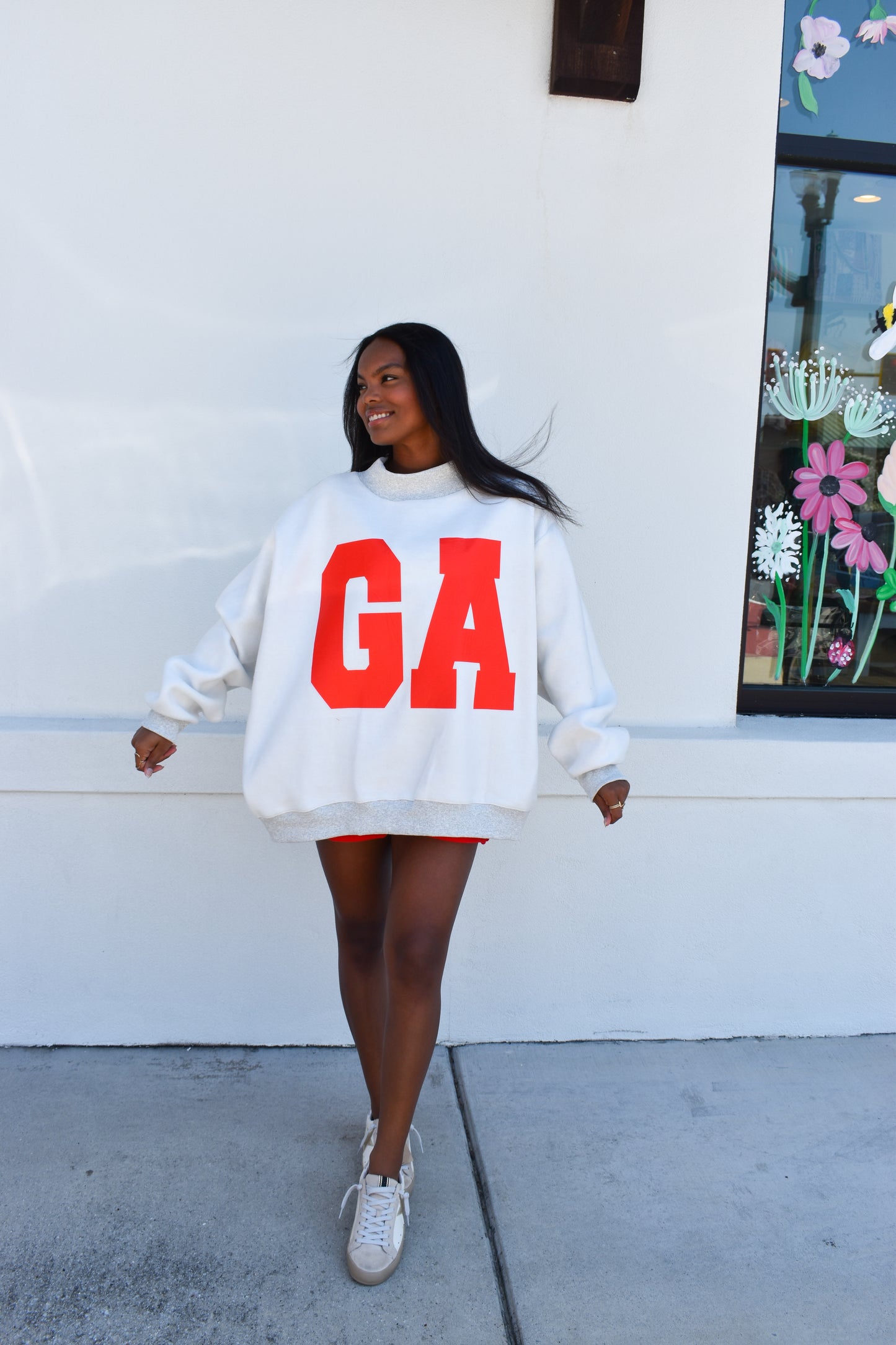 Georgia Reversible Mockneck