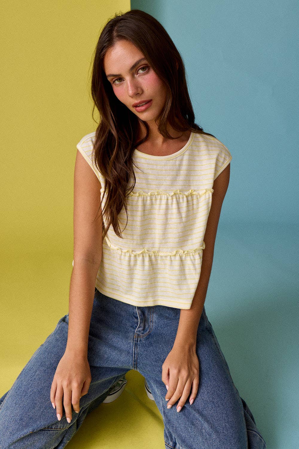 The Sunny Stripe Top