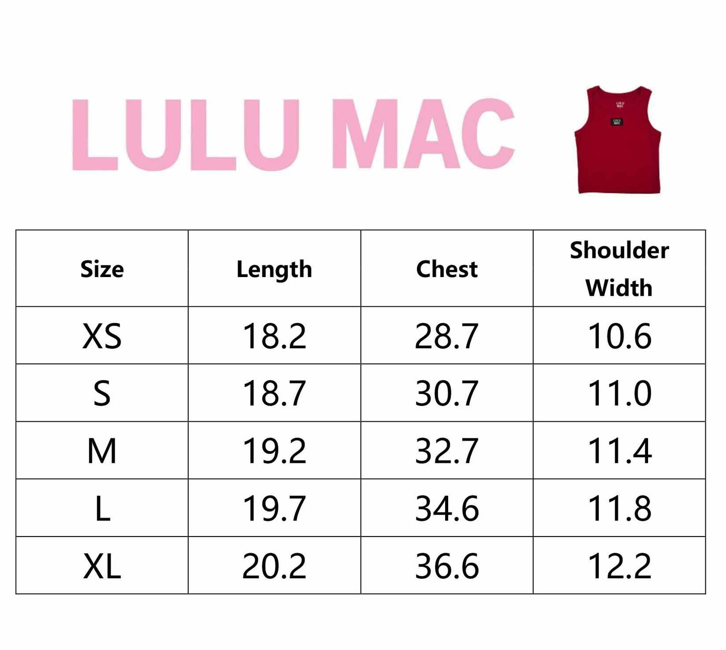 LULU MAC Solid Tank Top: Light Blue