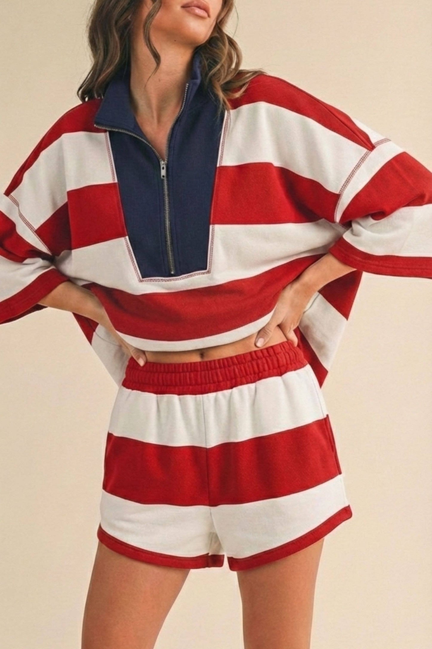 The Americana Stripe Set
