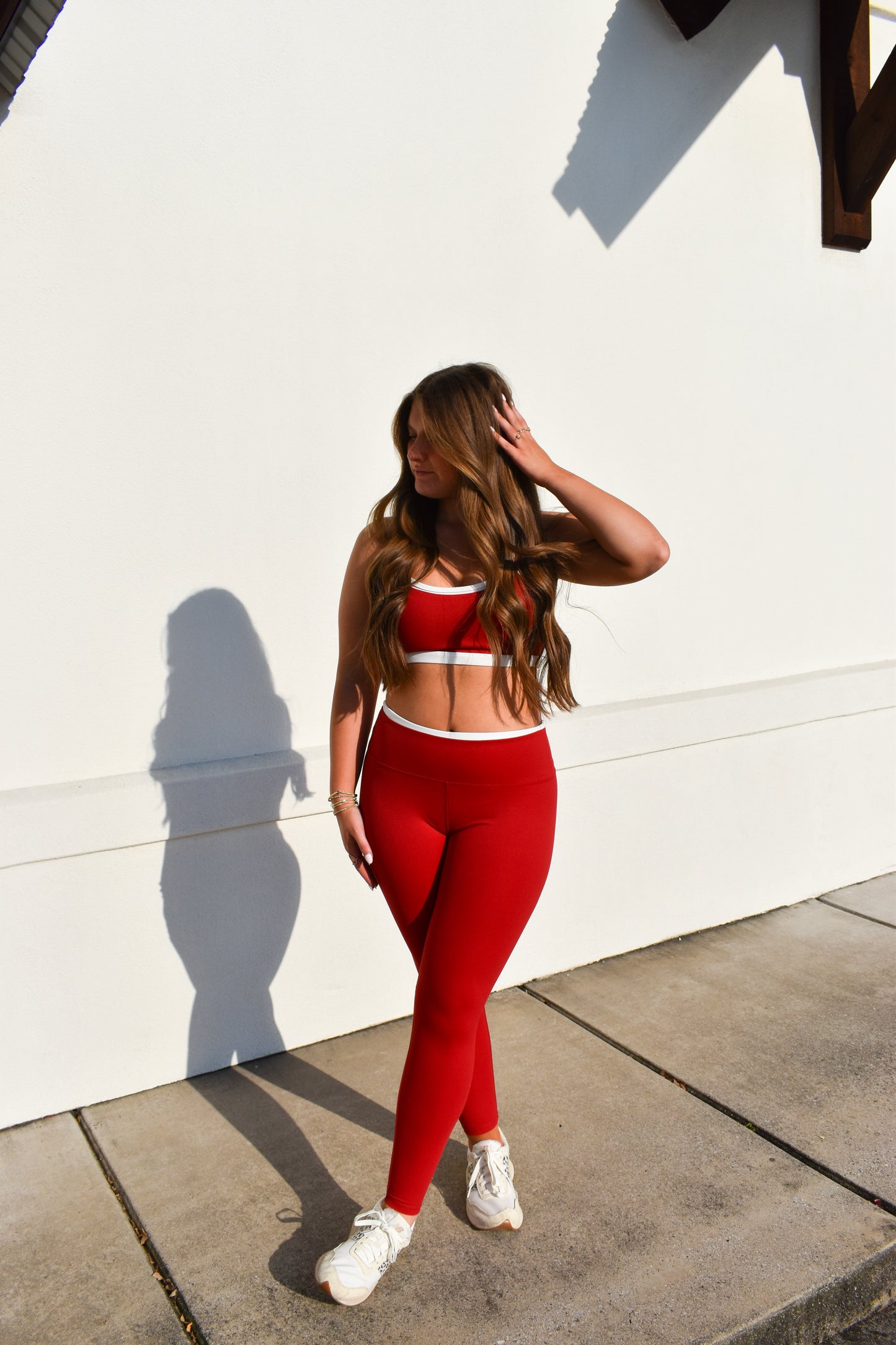 Contrast Binding Legging