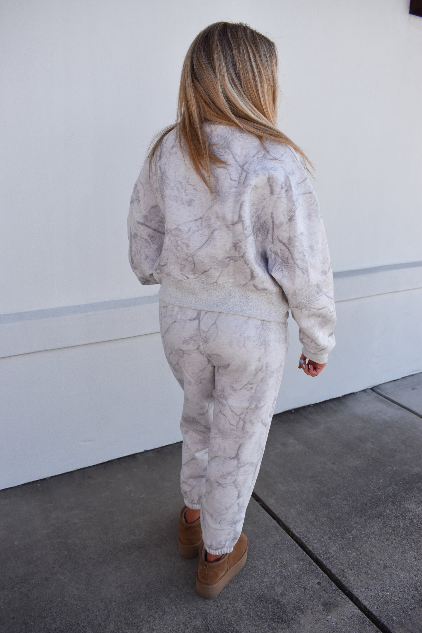 Grey Camo Sweatpants