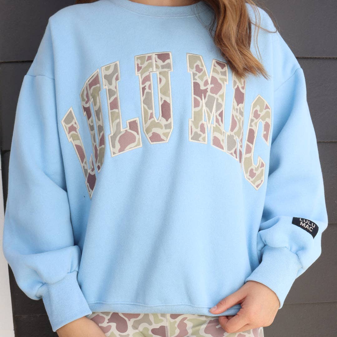Lulu Mac Camo: Light Blue