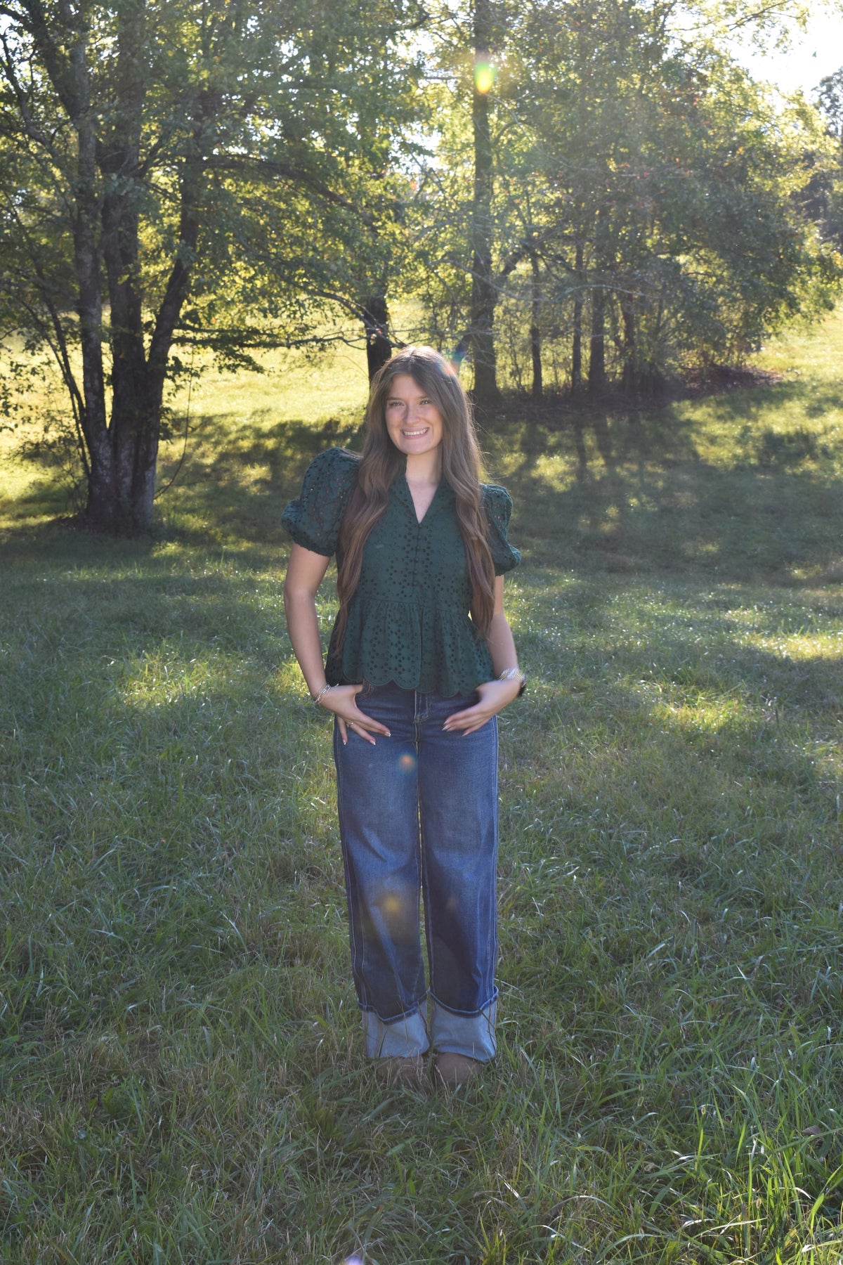 The Eden Green Top