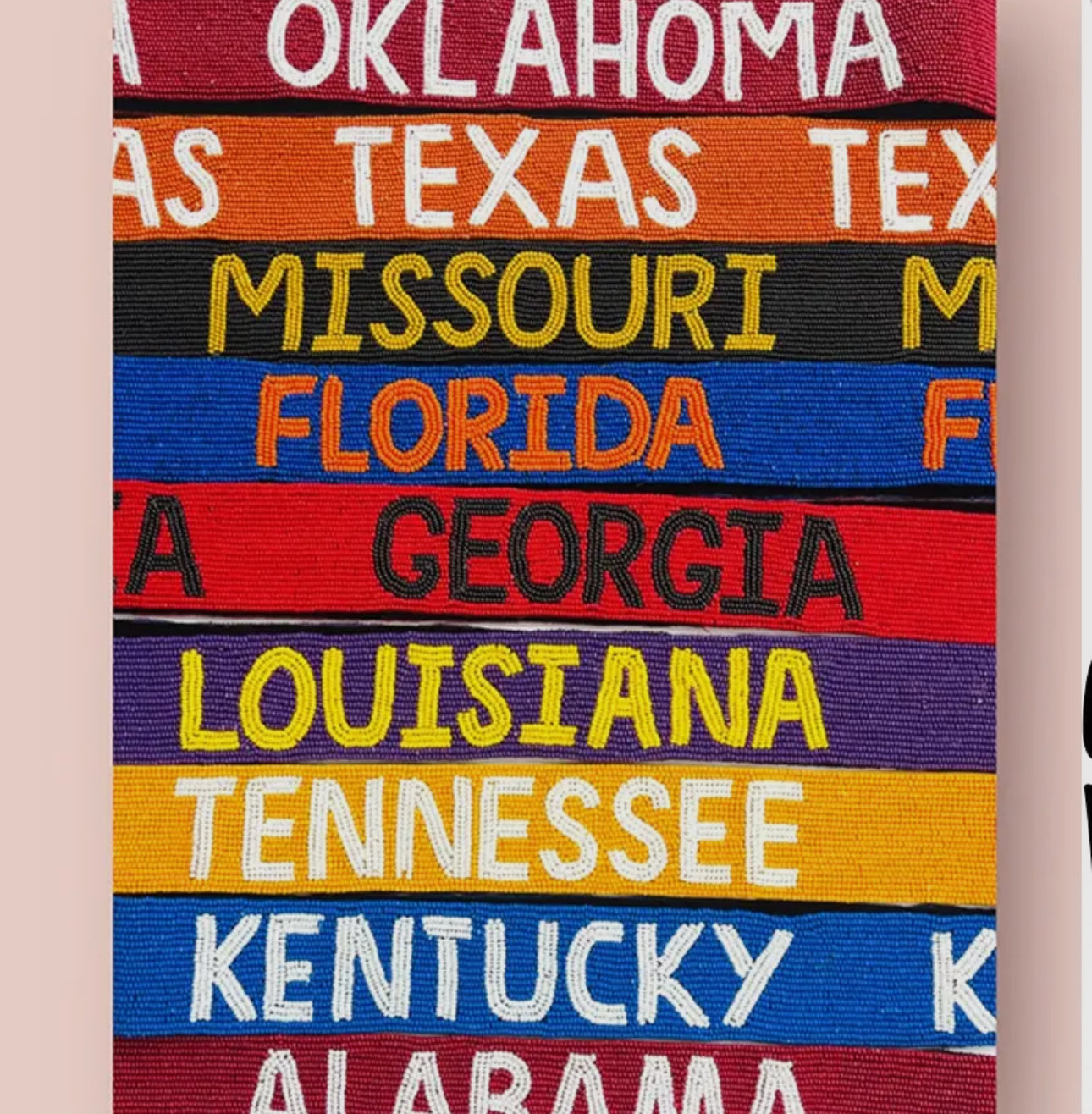 Beaded Game Day Strap