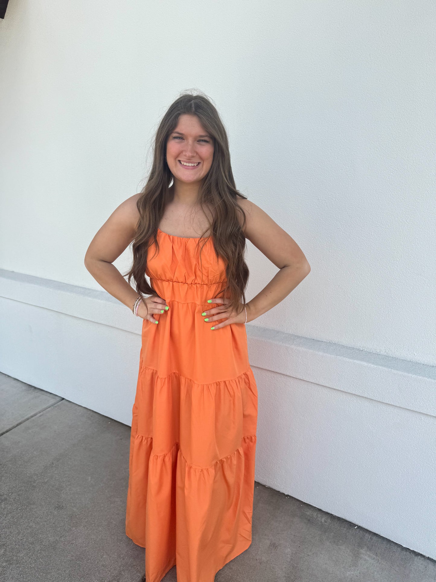 Creamsicle Maxi Dress