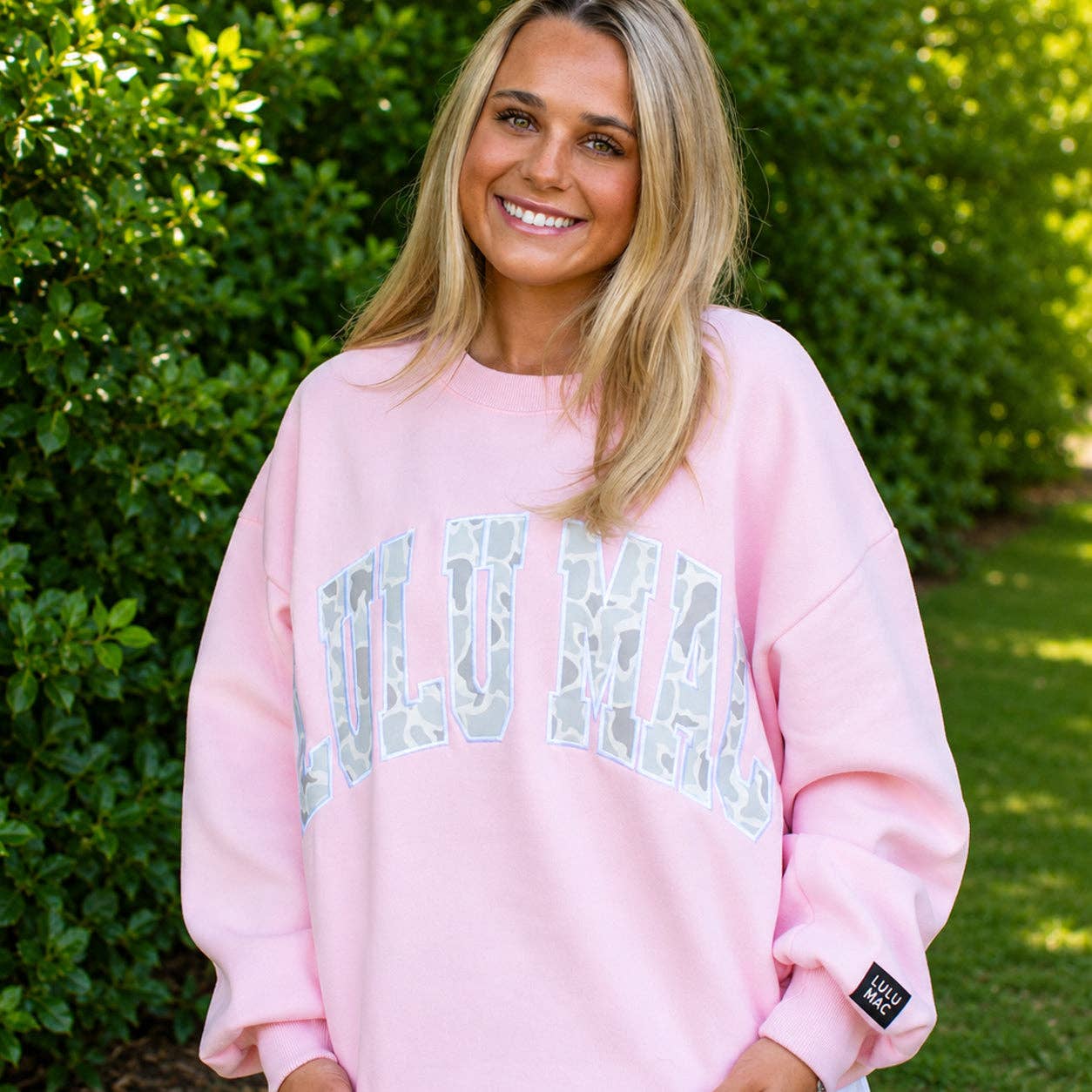 Lulu Mac Light Camo: Pink