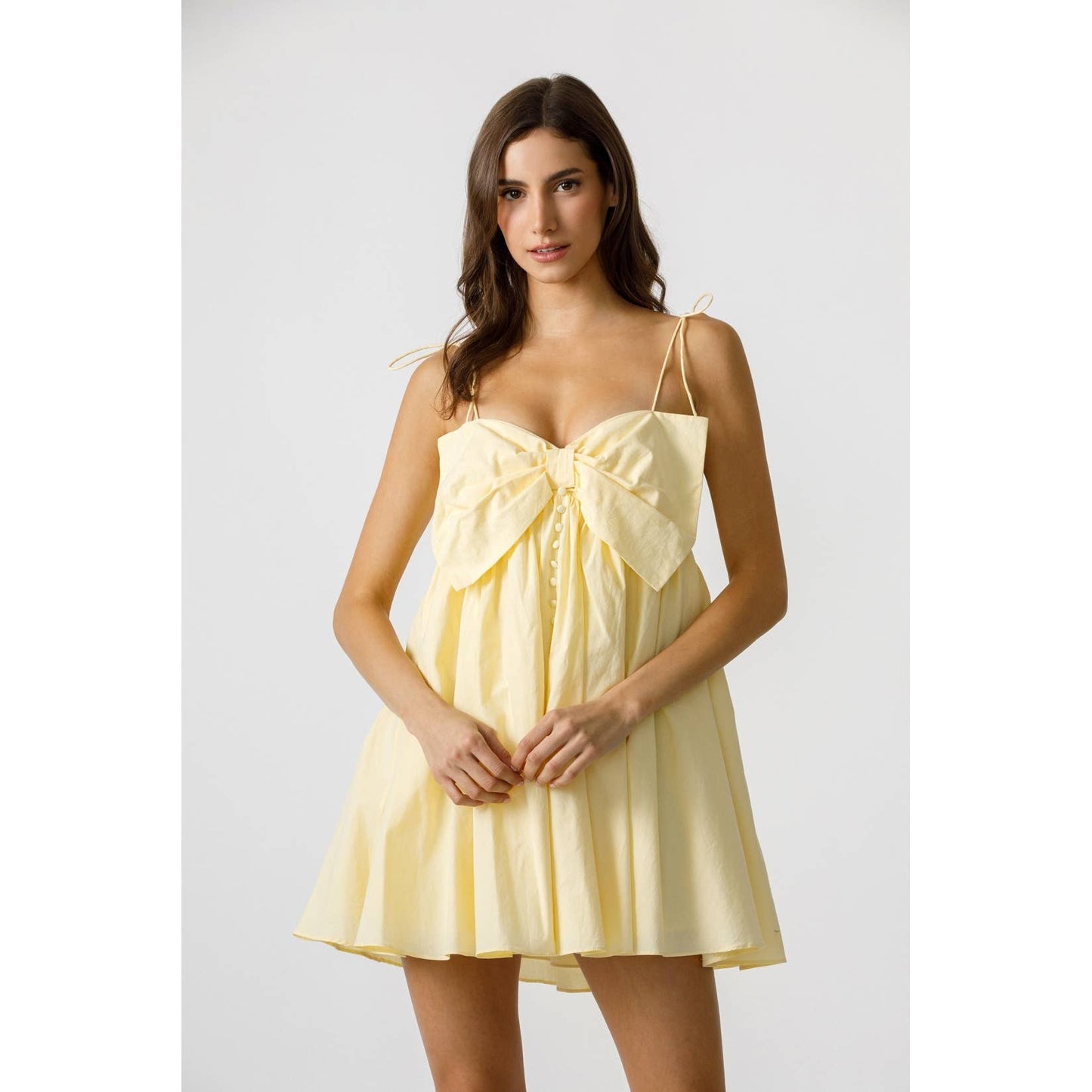 Bow Baby Doll Dress