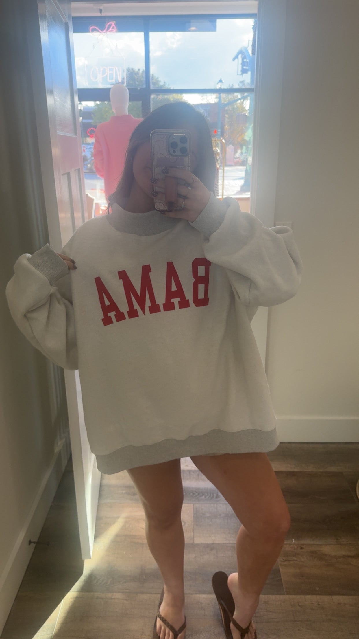 ALABAMA Reversible Mockneck