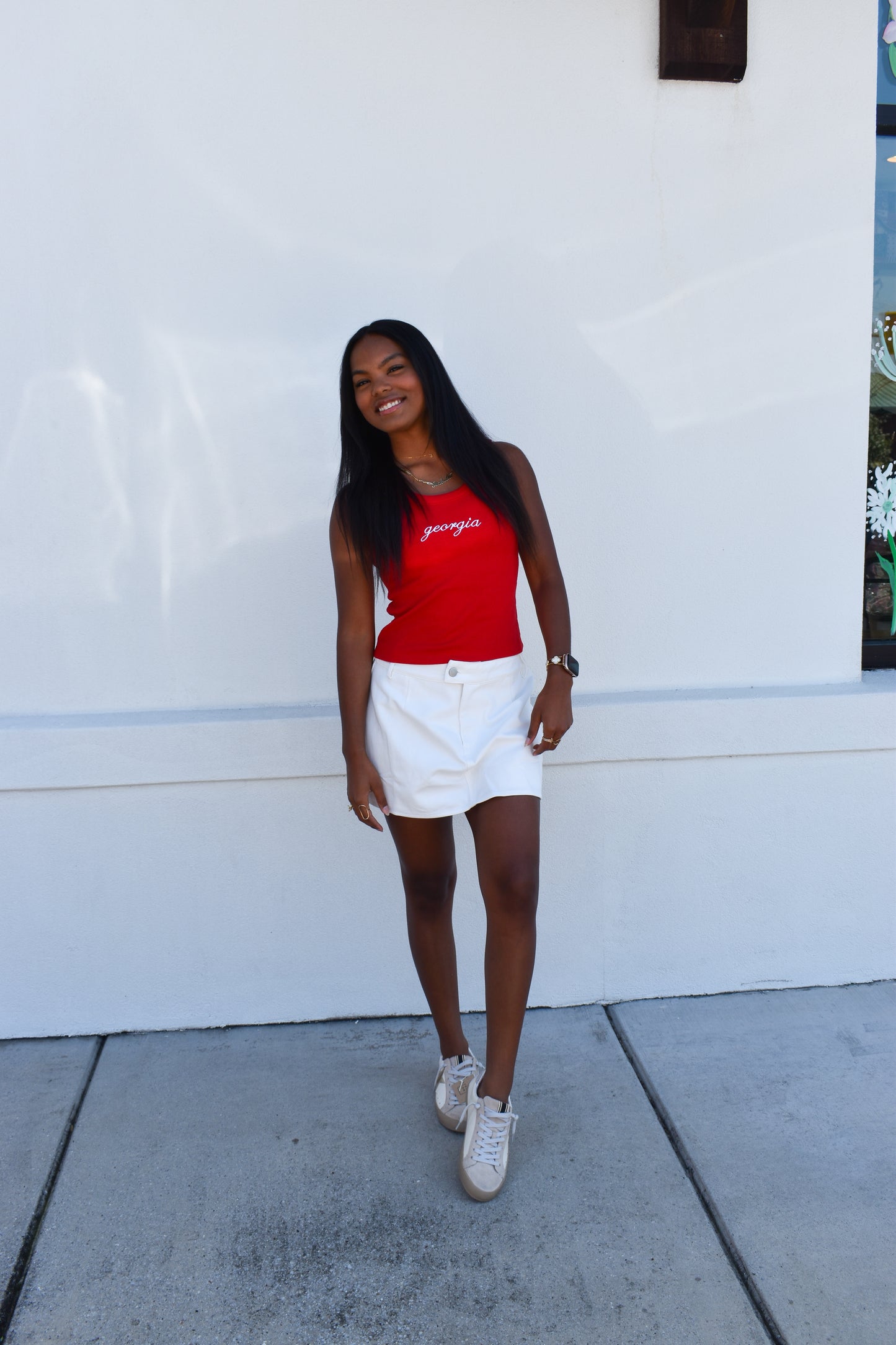 Georgia Embroidered Tank