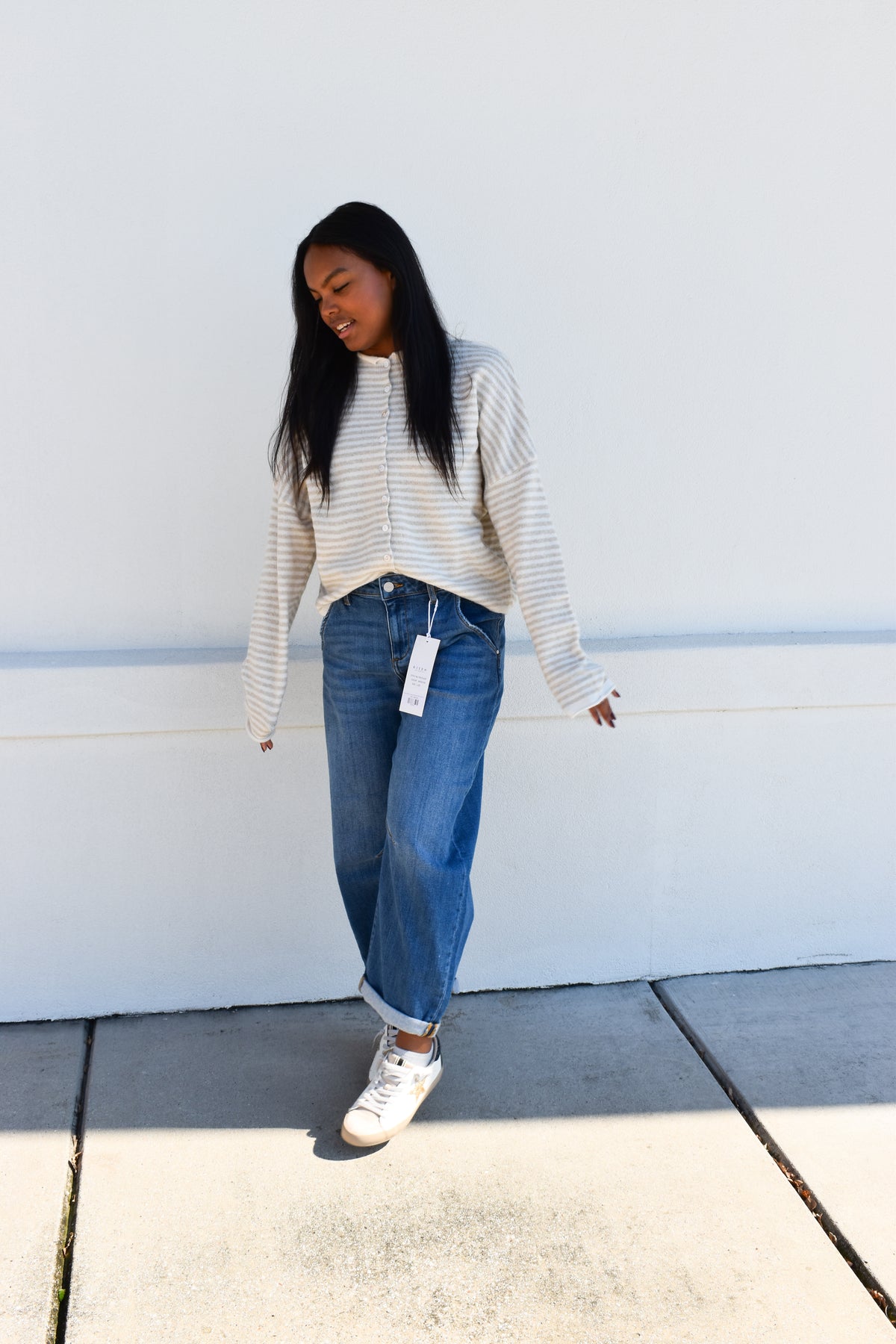 Piper Stripe Cardigan