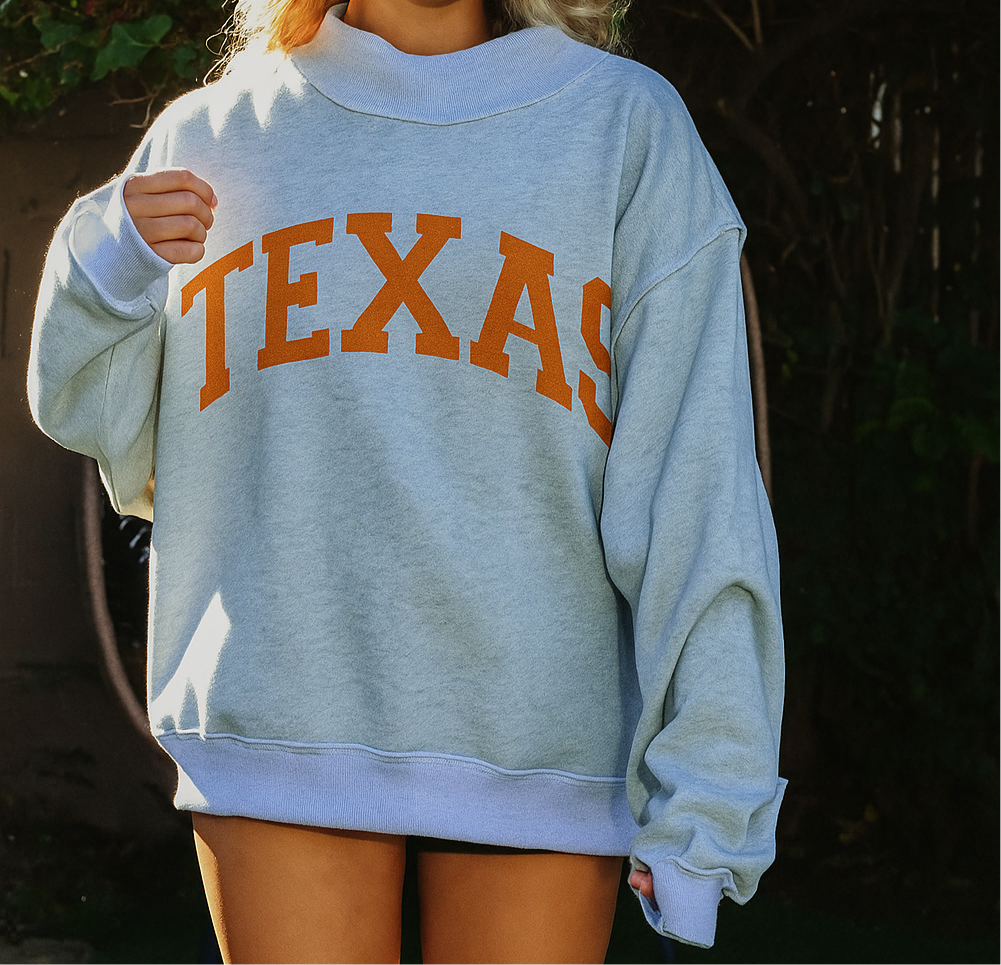 *Preorder*TEXAS Reversible Mockneck