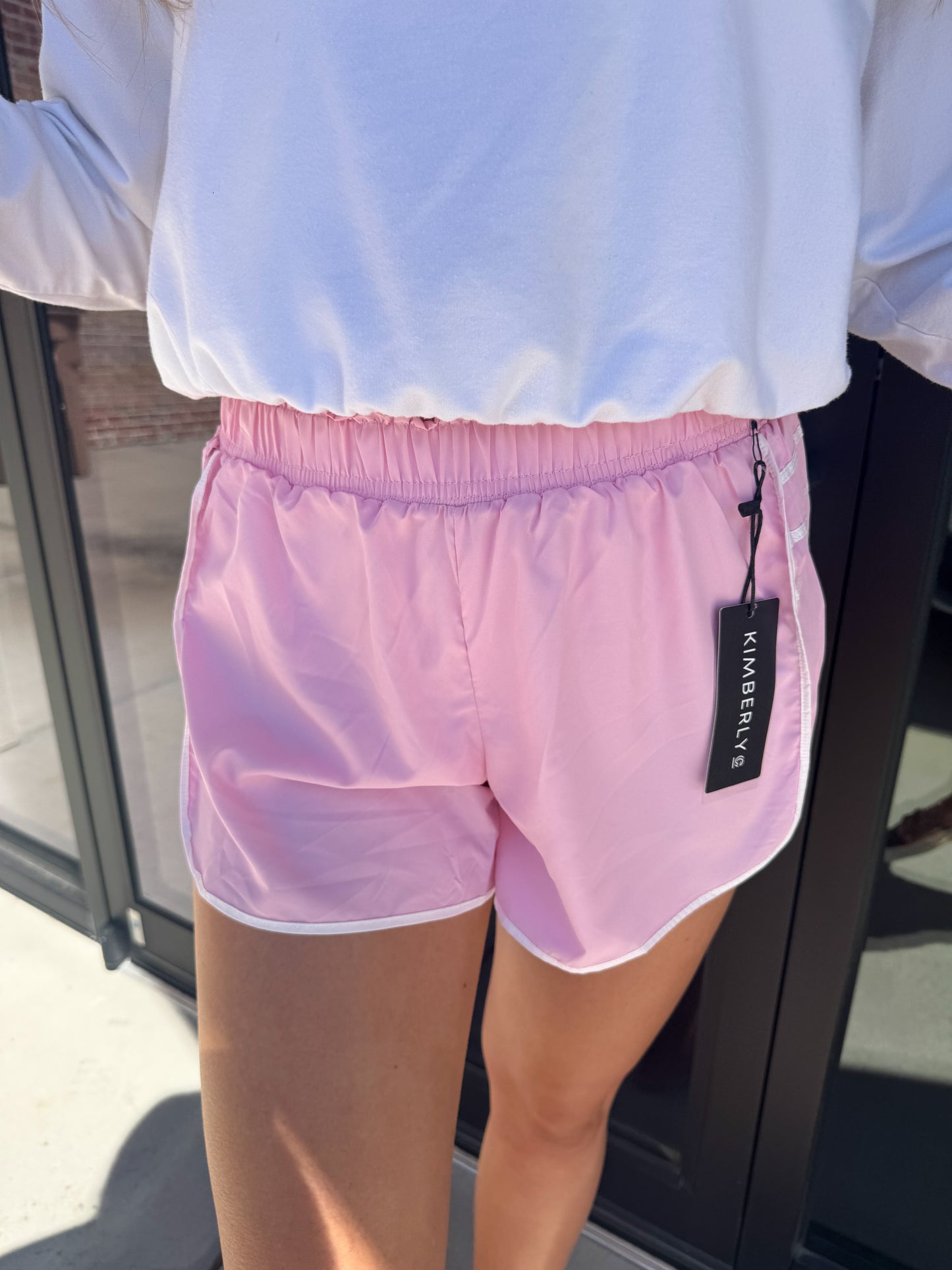 On Point Shorts: Pink