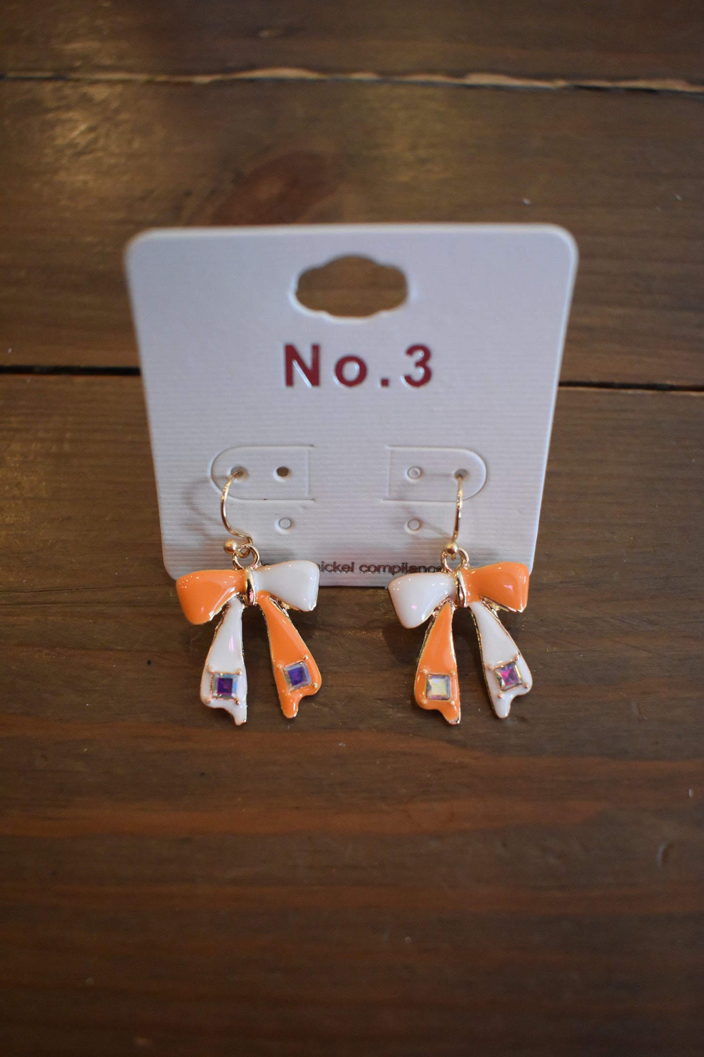 Bow Game Day Earrings