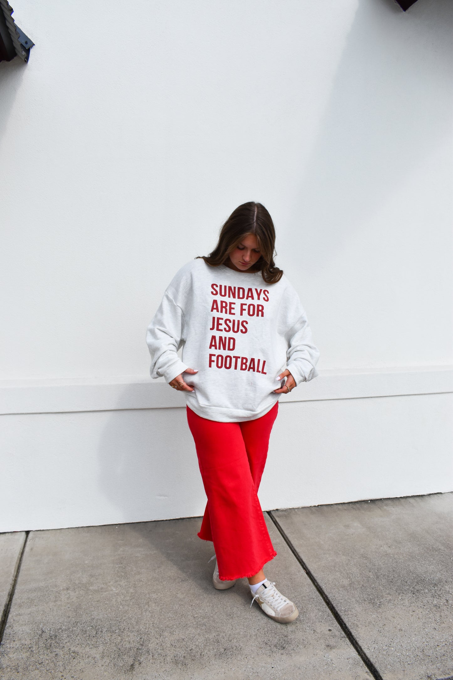 Sundays are for Jesus and Football Sweatshirt