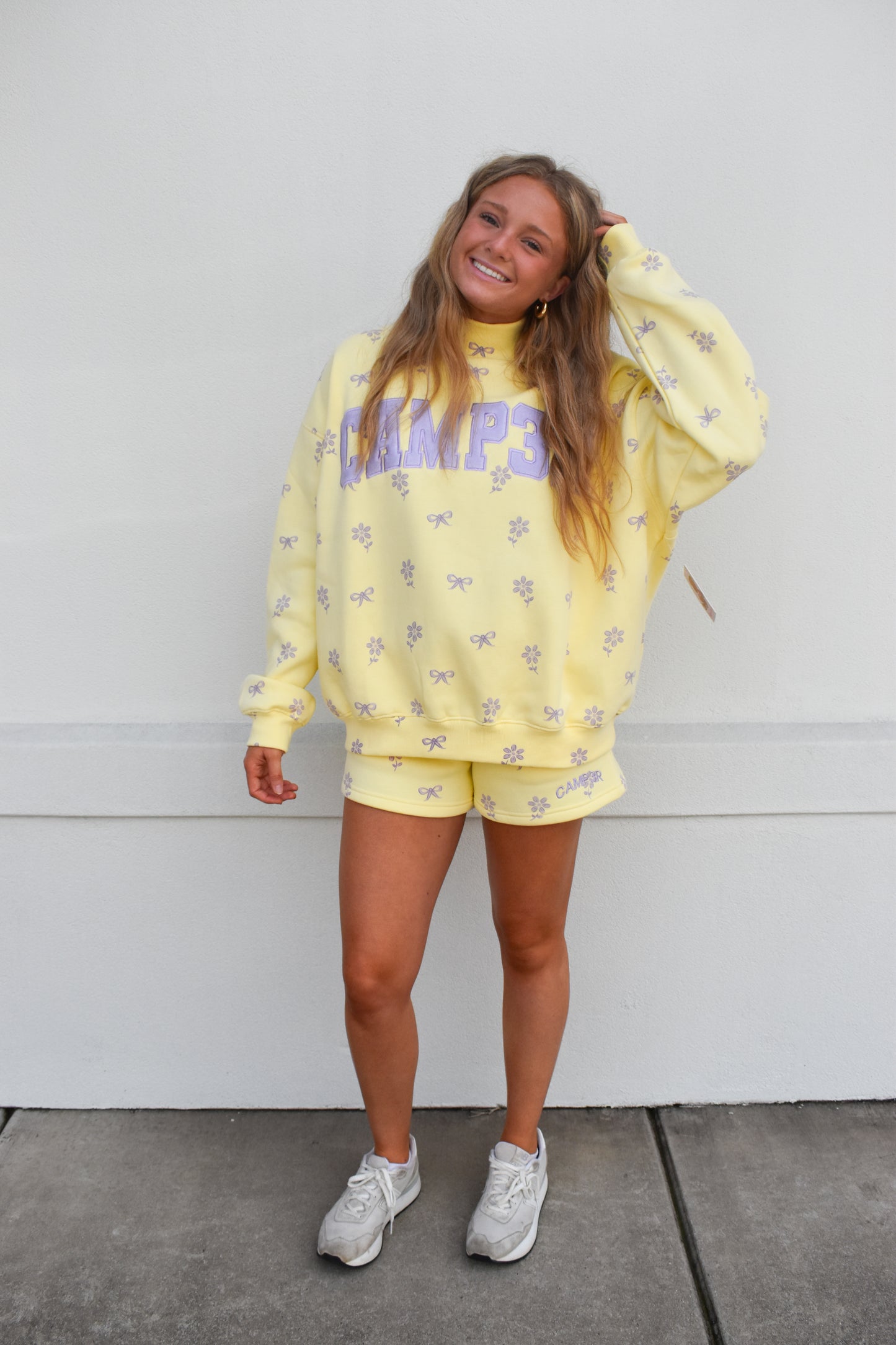 Buttercup Bliss Mockneck Sweatshirt