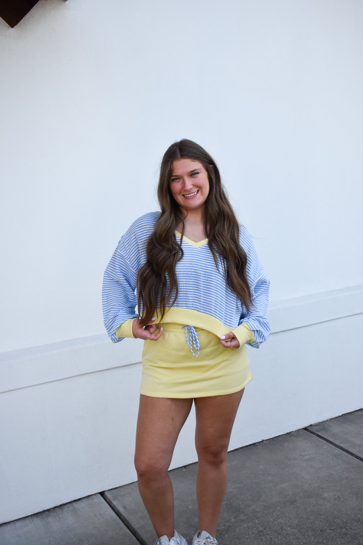 Ava Terry Mini Skirt