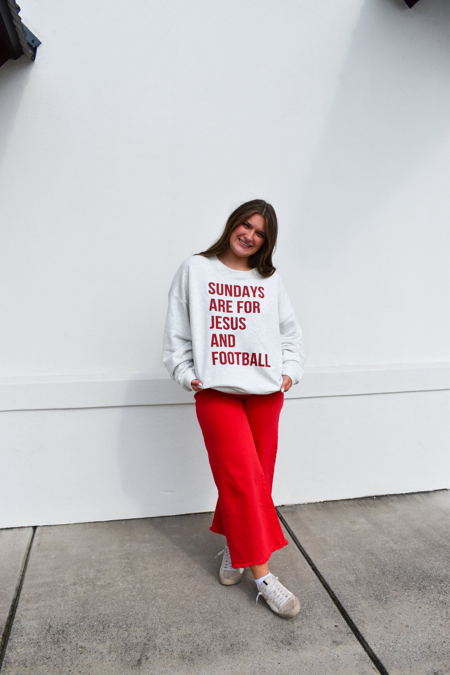 Sundays are for Jesus and Football Sweatshirt
