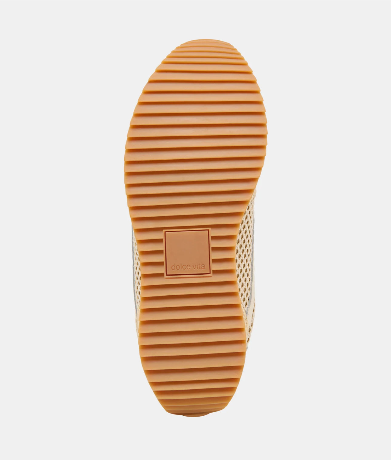 Dolce Vita Gold Woven Mesh Sneakers