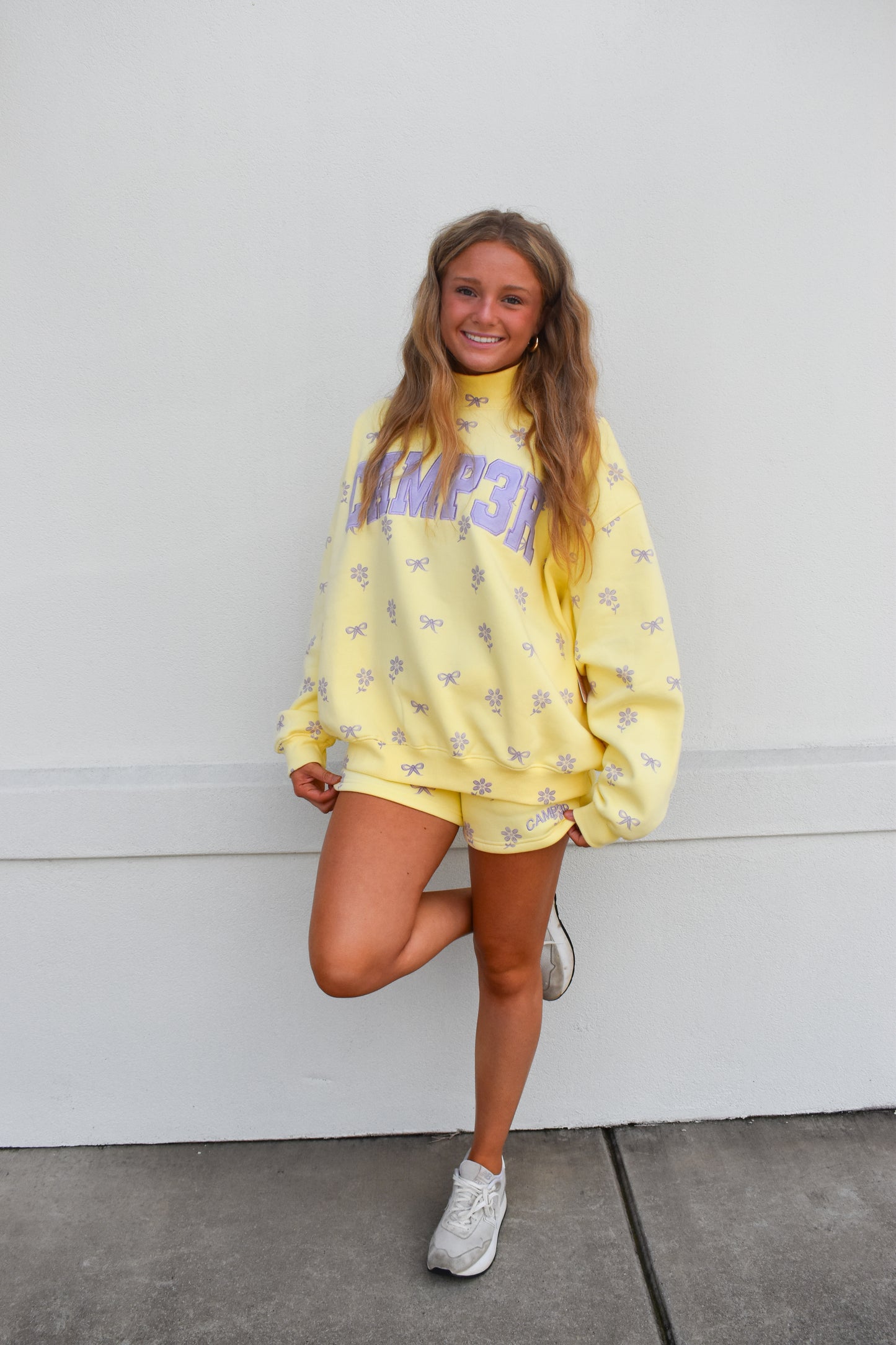 Buttercup Bliss Mockneck Sweatshirt