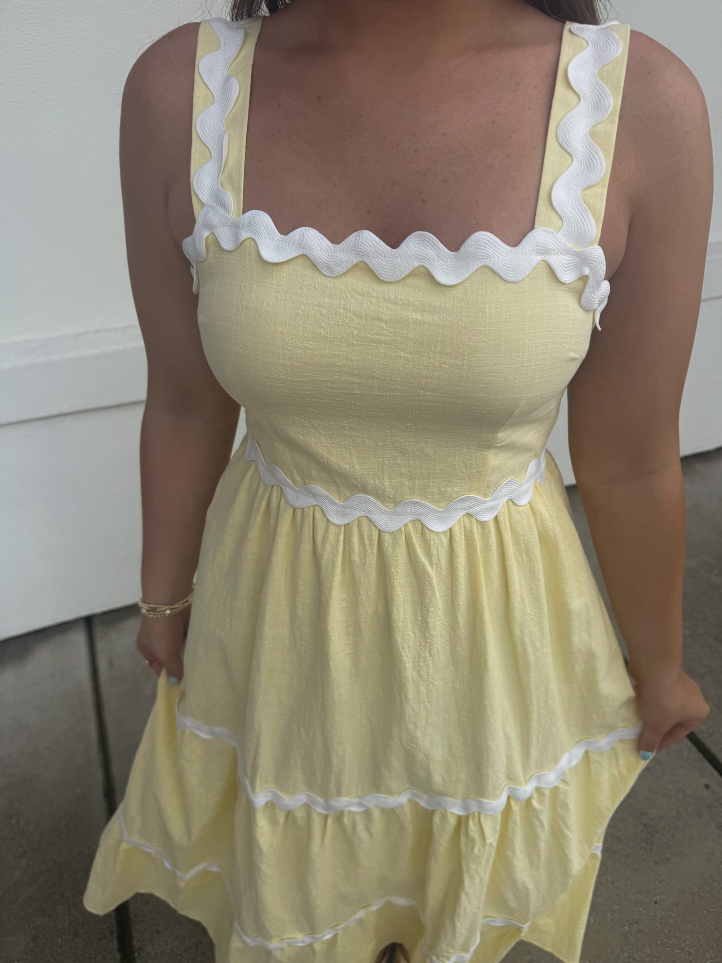 Sunny Yellow Maxi Dress