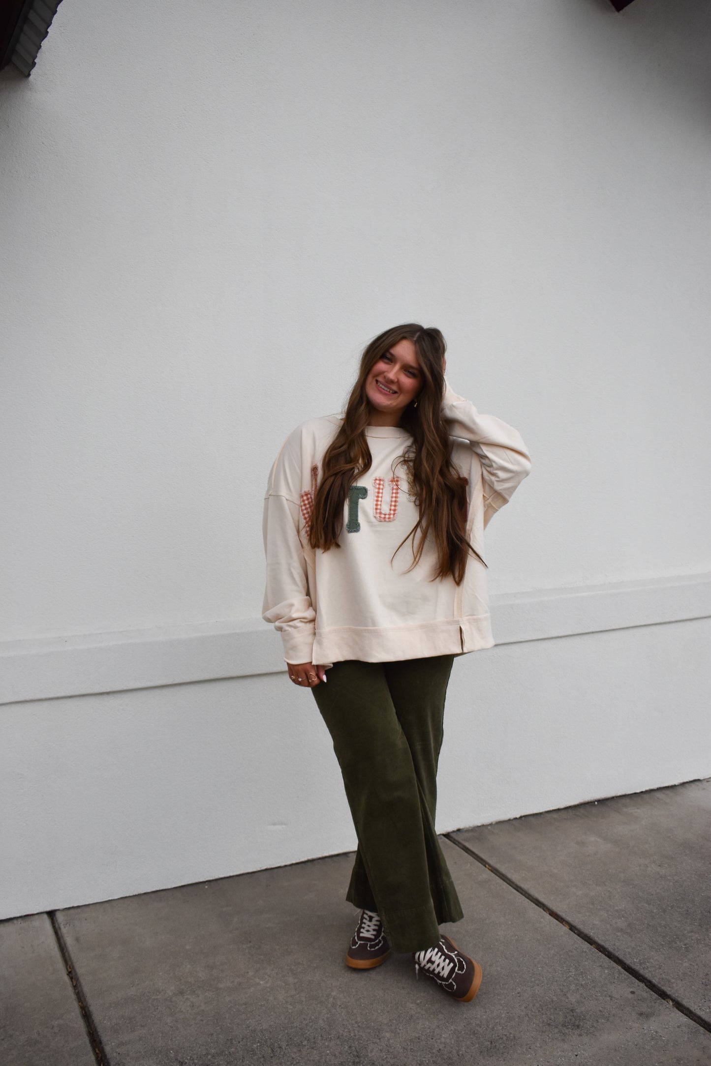 "Autumn" Printed Sweatshirt