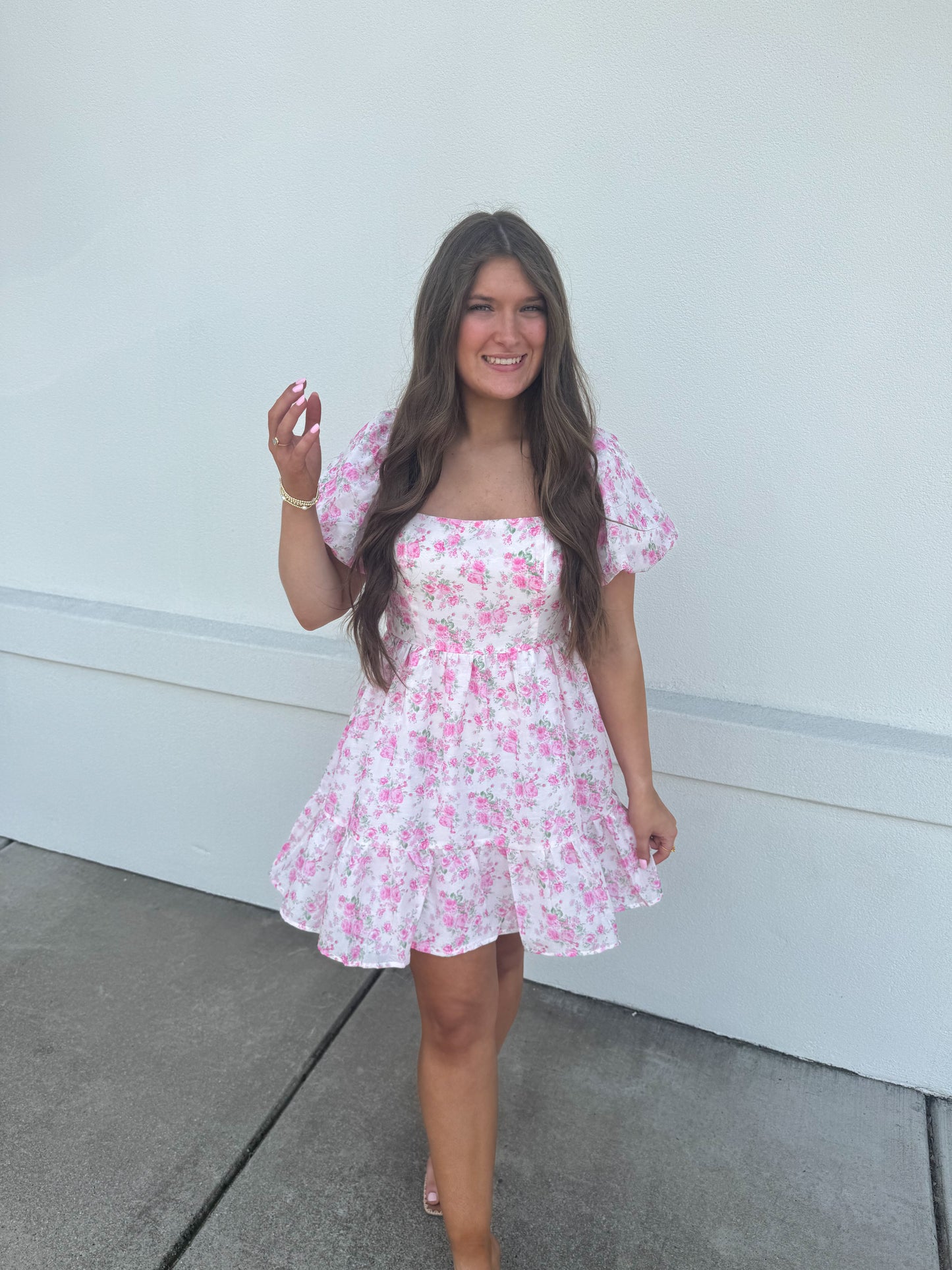Jess Floral Mini Dress