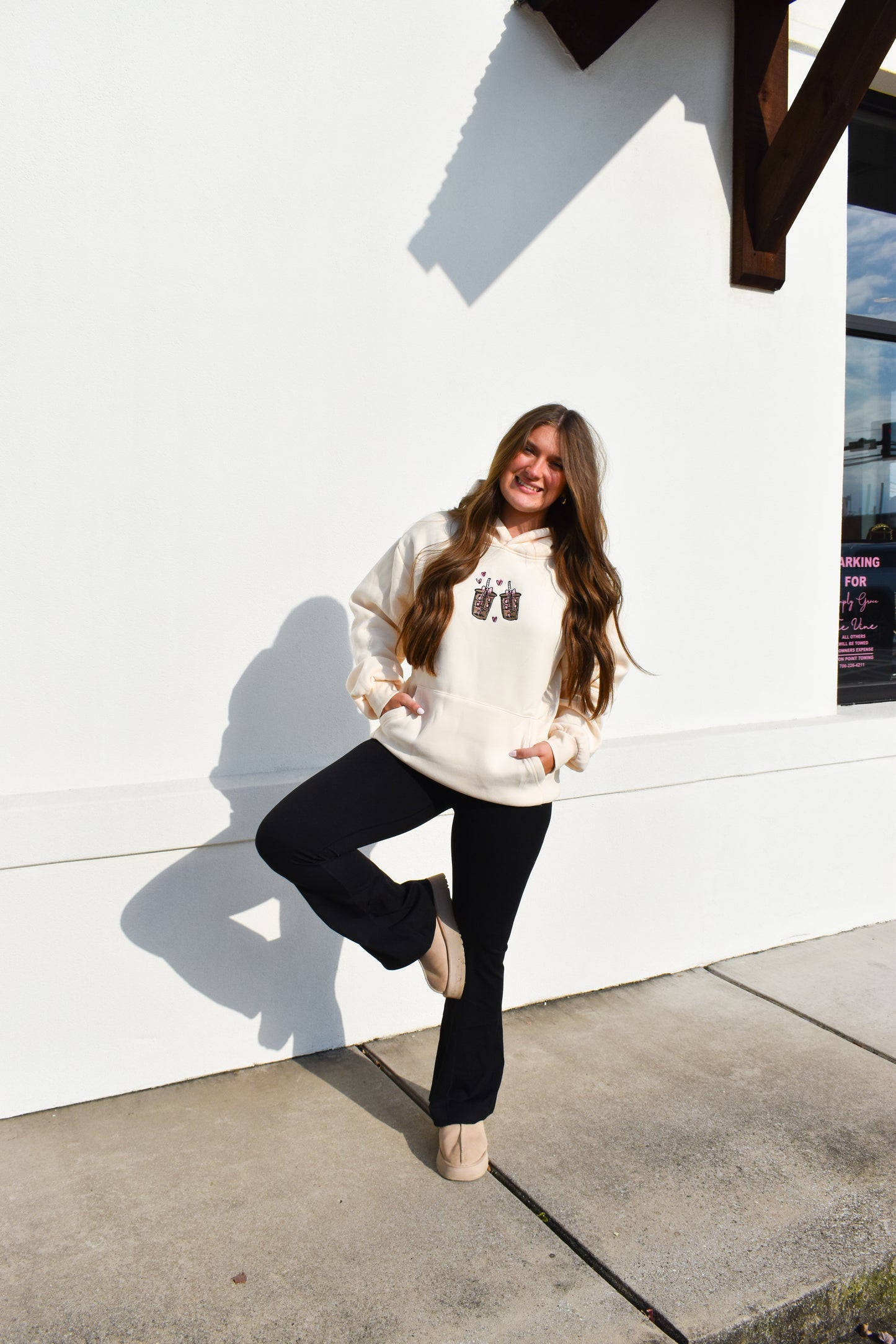 Happy Camp3r Latte Love Hoodie