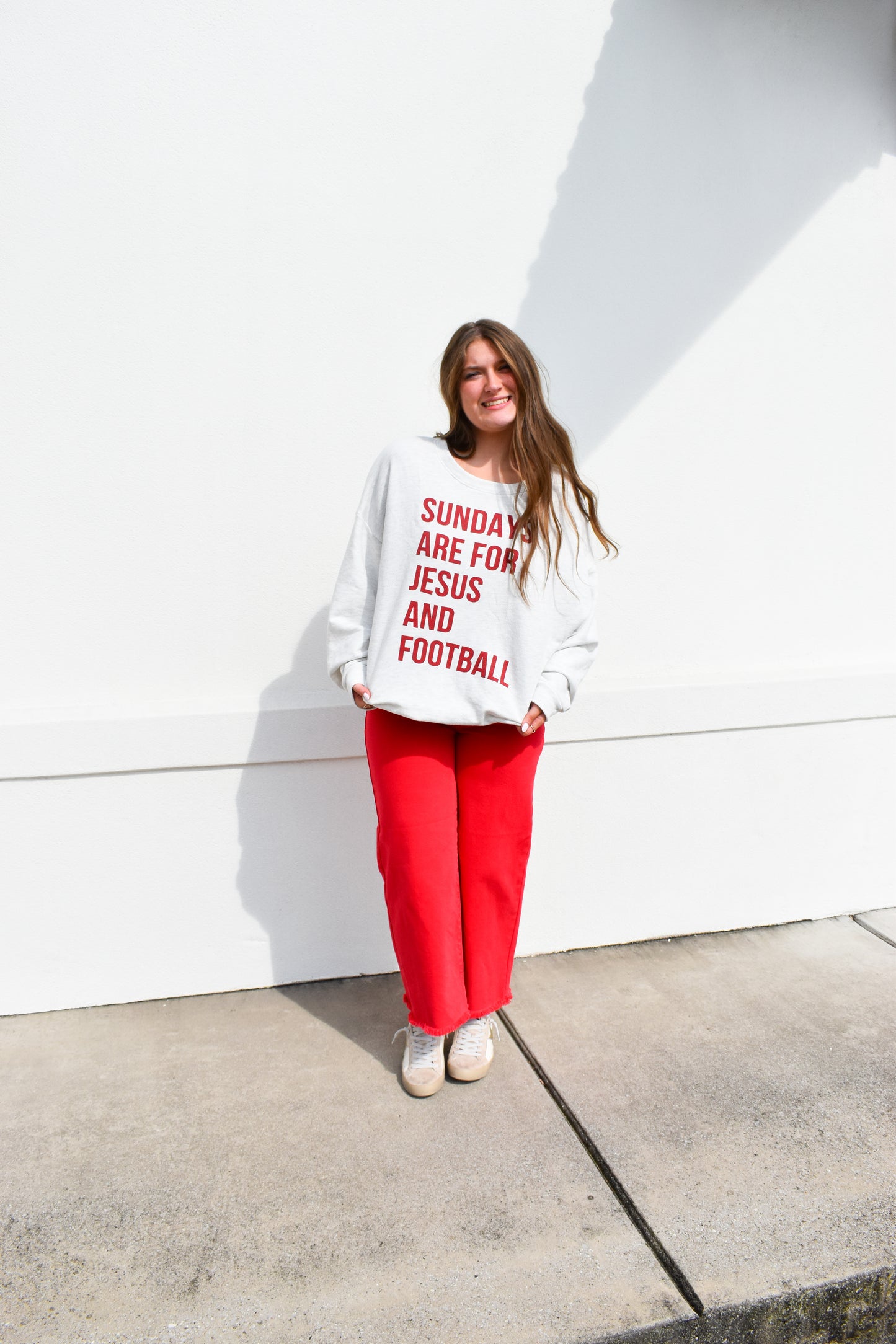 Sundays are for Jesus and Football Sweatshirt