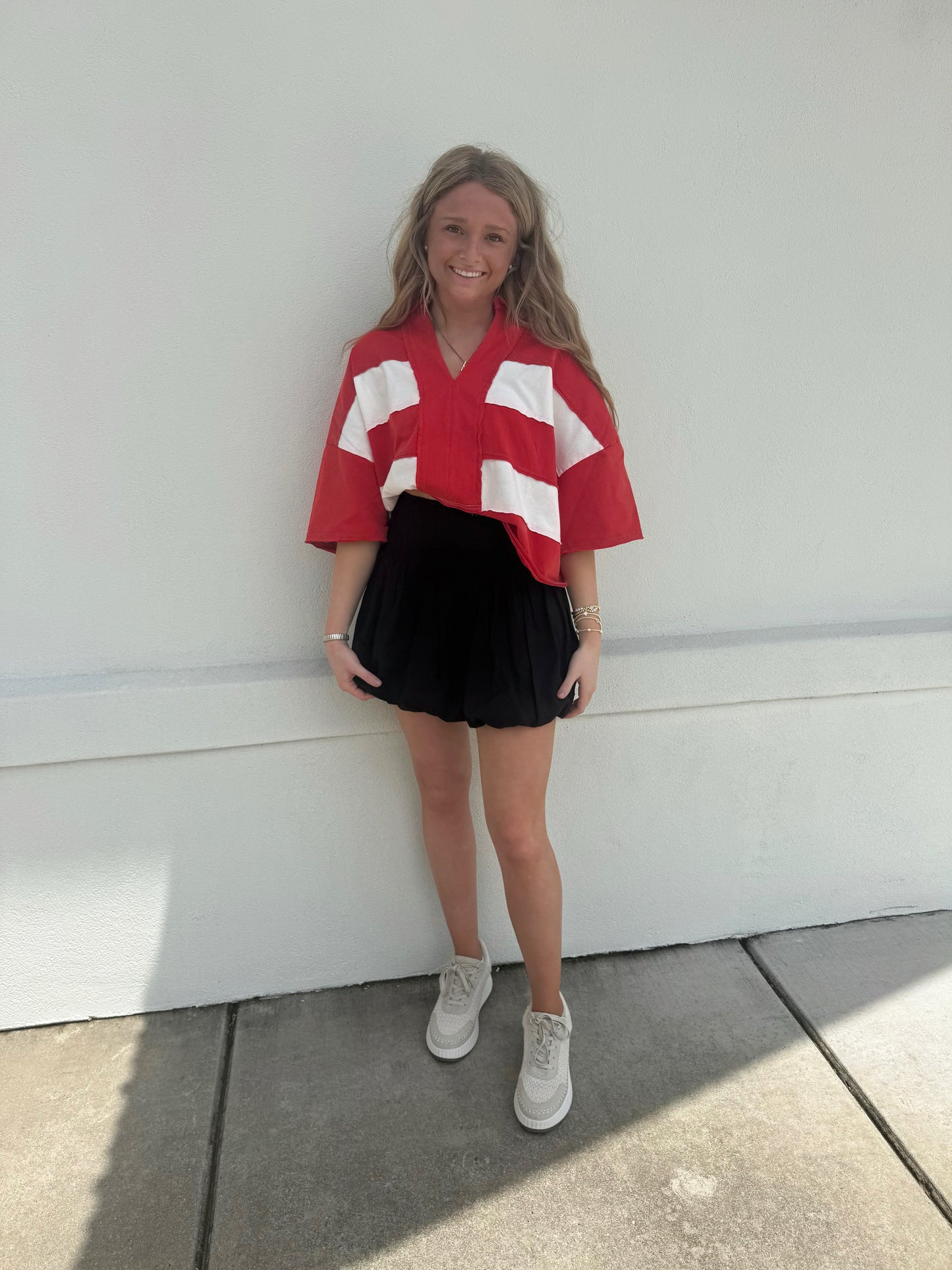 Amelia Cotton Cropped Top