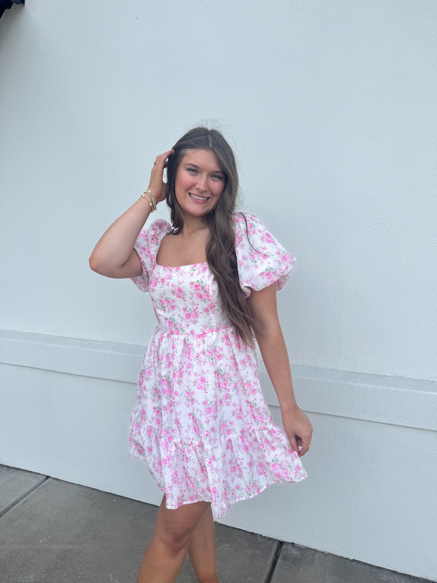 Jess Floral Mini Dress