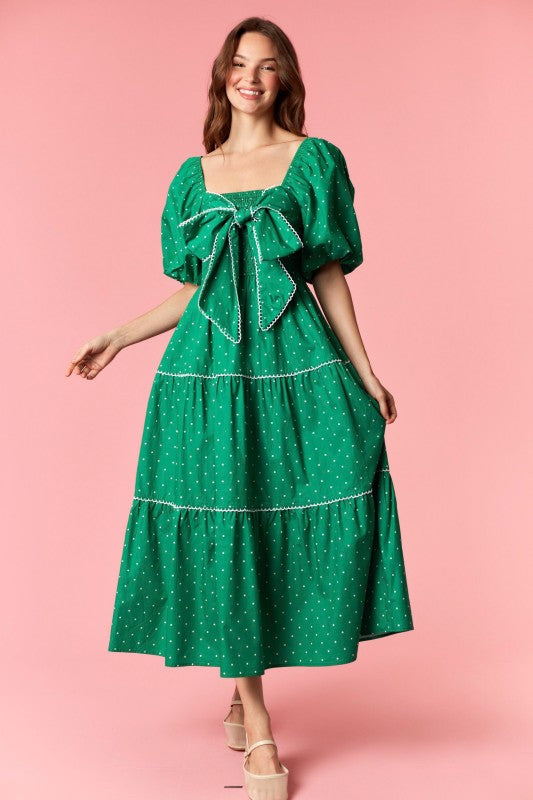 Emerald Ella Maxi Dress