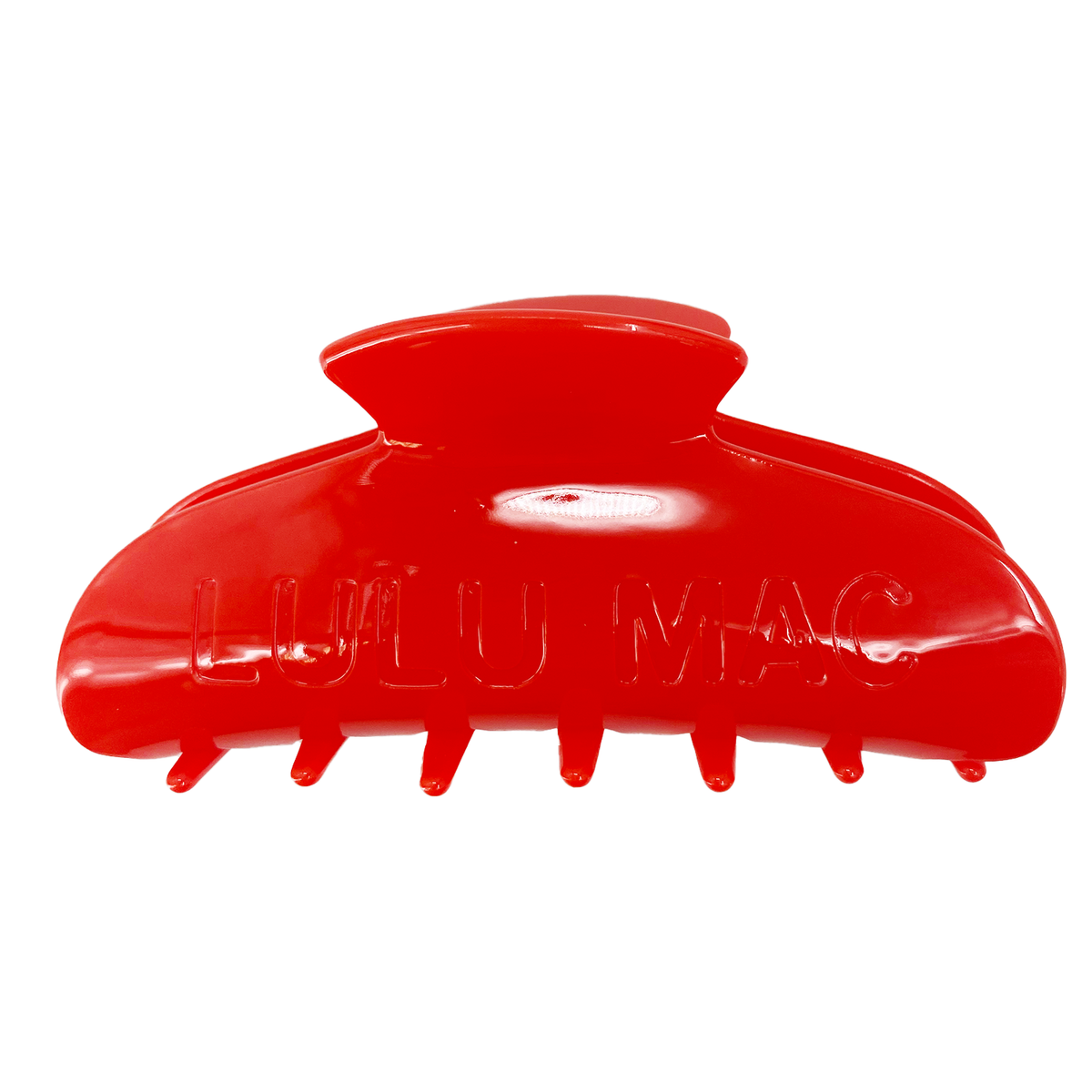 LULU MAC Claw Clip: Red