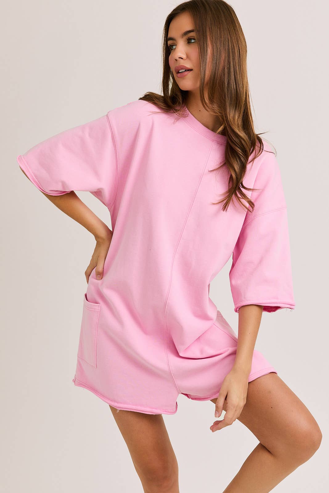 Kennedy Pink Romper