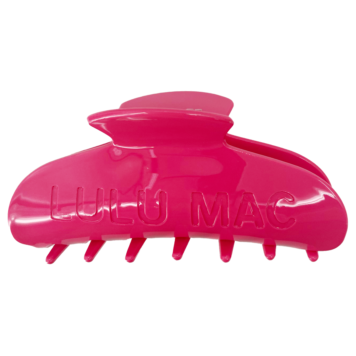 LULU MAC Claw Clip: Hot Pink
