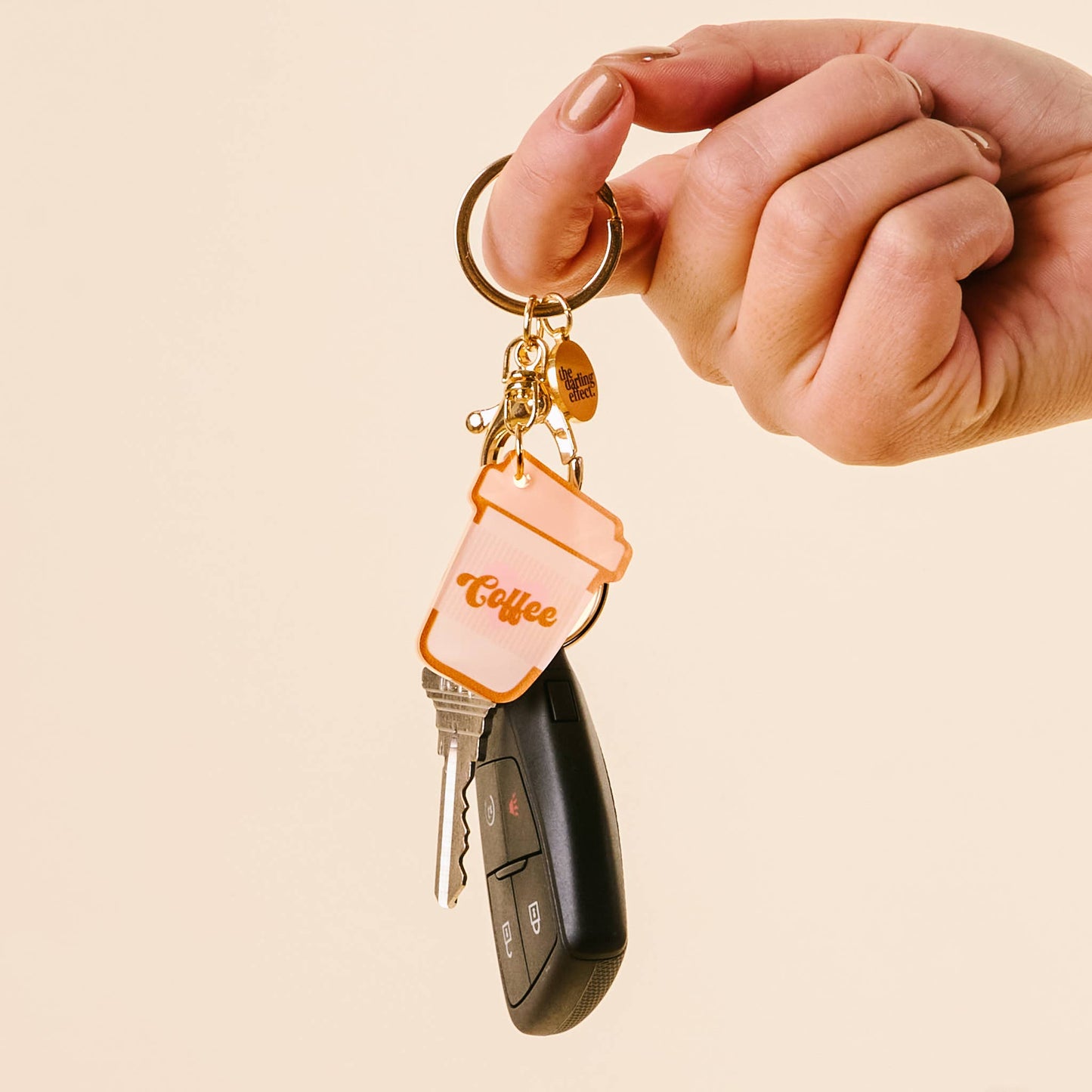 Acrylic Keychain: Coffee Cup